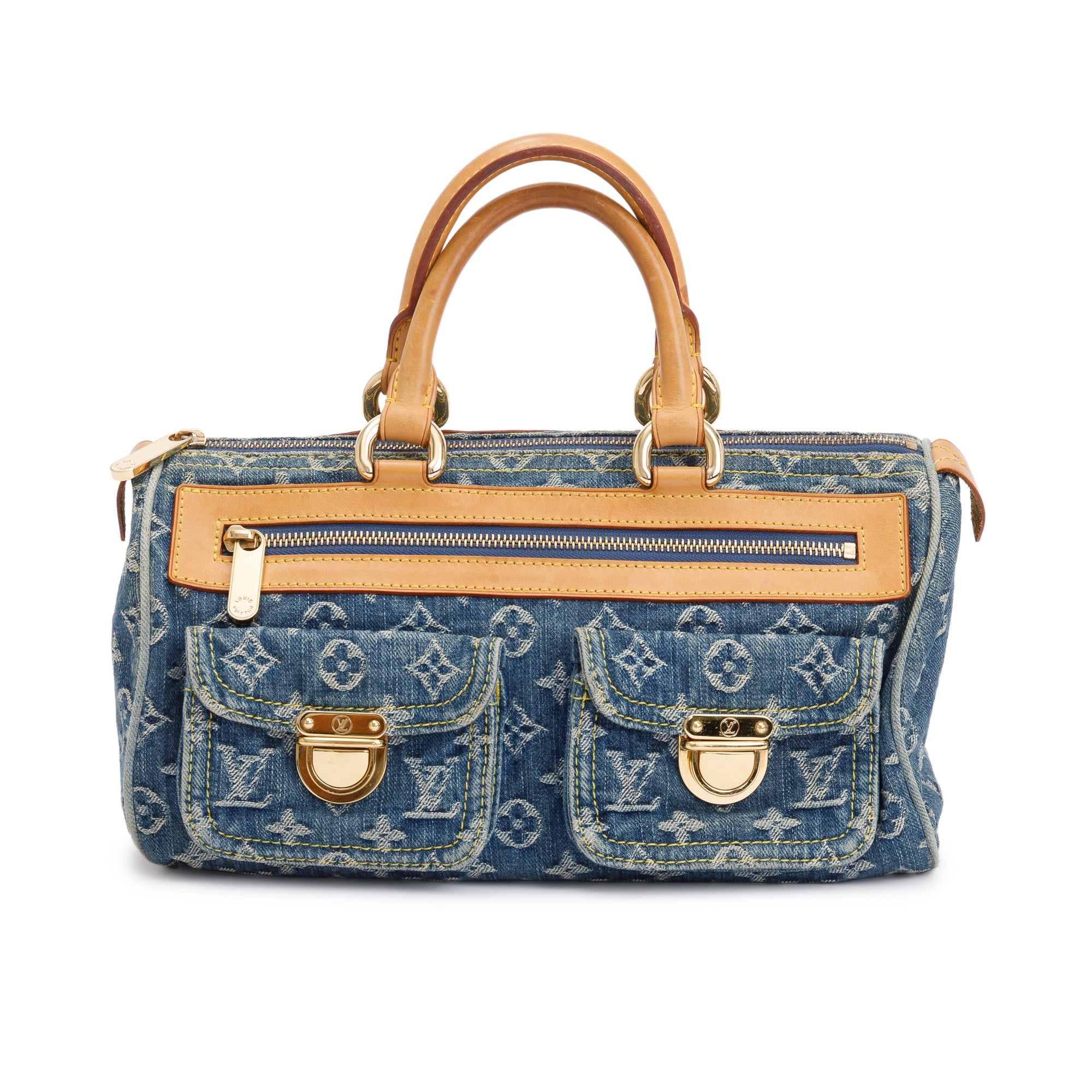 Louis Vuitton Blue Monogram Denim Neo Speedy Bag