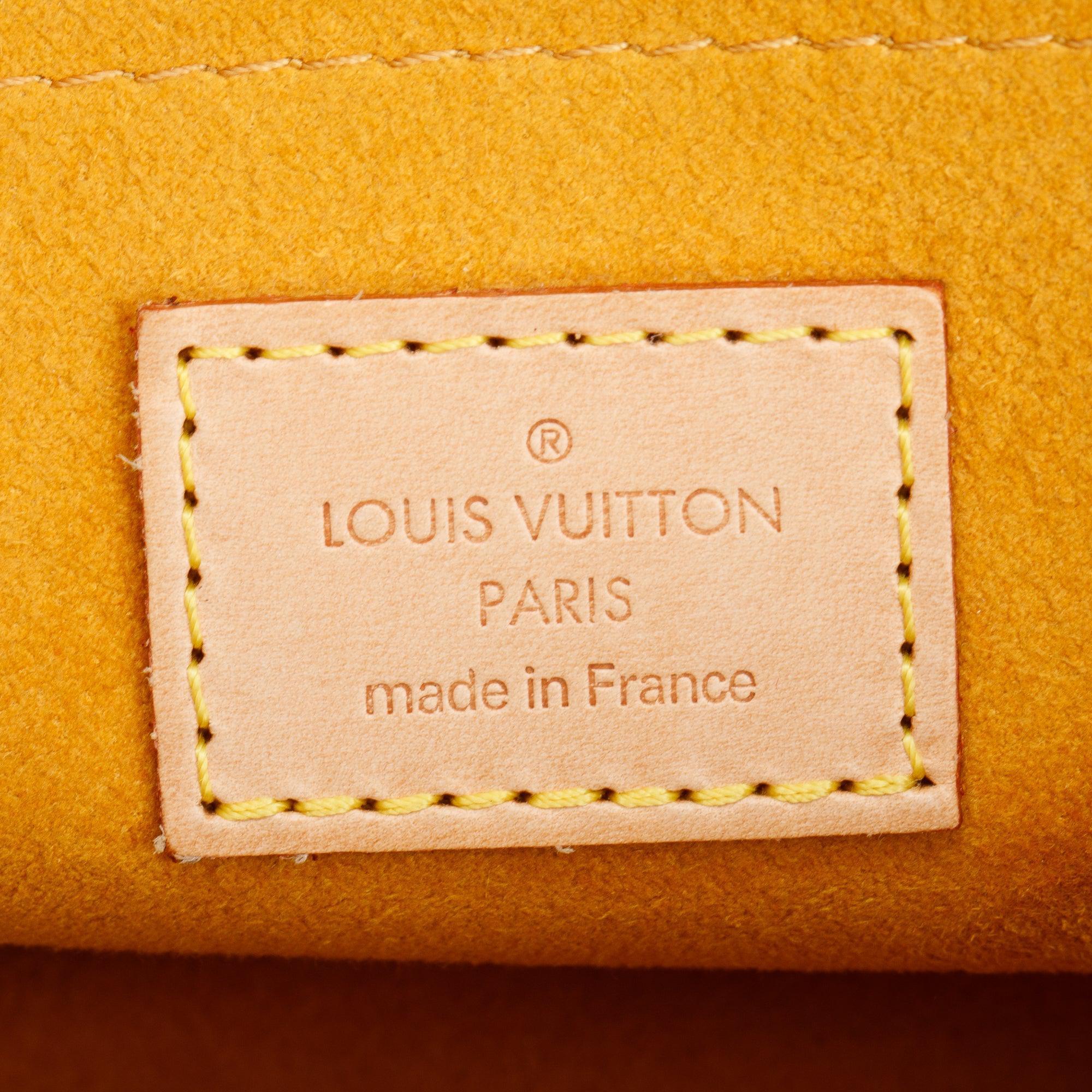 Louis Vuitton Blue Monogram Denim Raye Porte Espaule MM