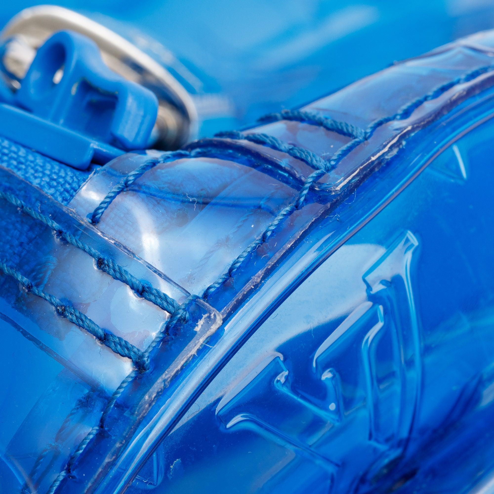 Louis Vuitton Blue Monogram Prism Keepall Bandouliere 50