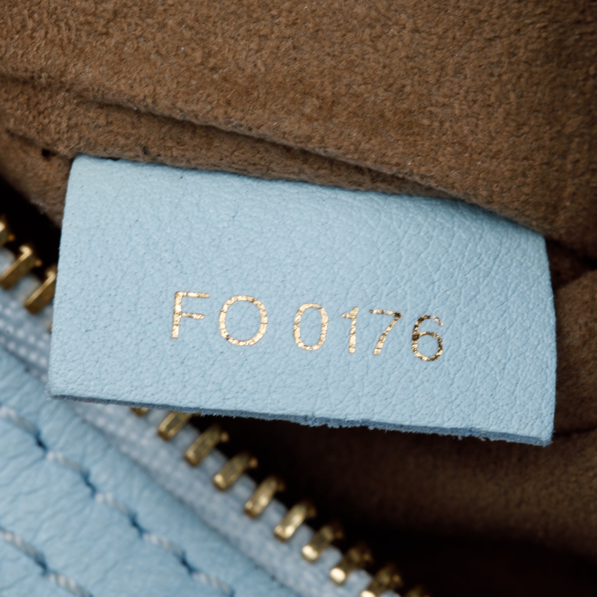 Louis Vuitton Blue Perforated Leather Sofia Coppola SC Bag PM