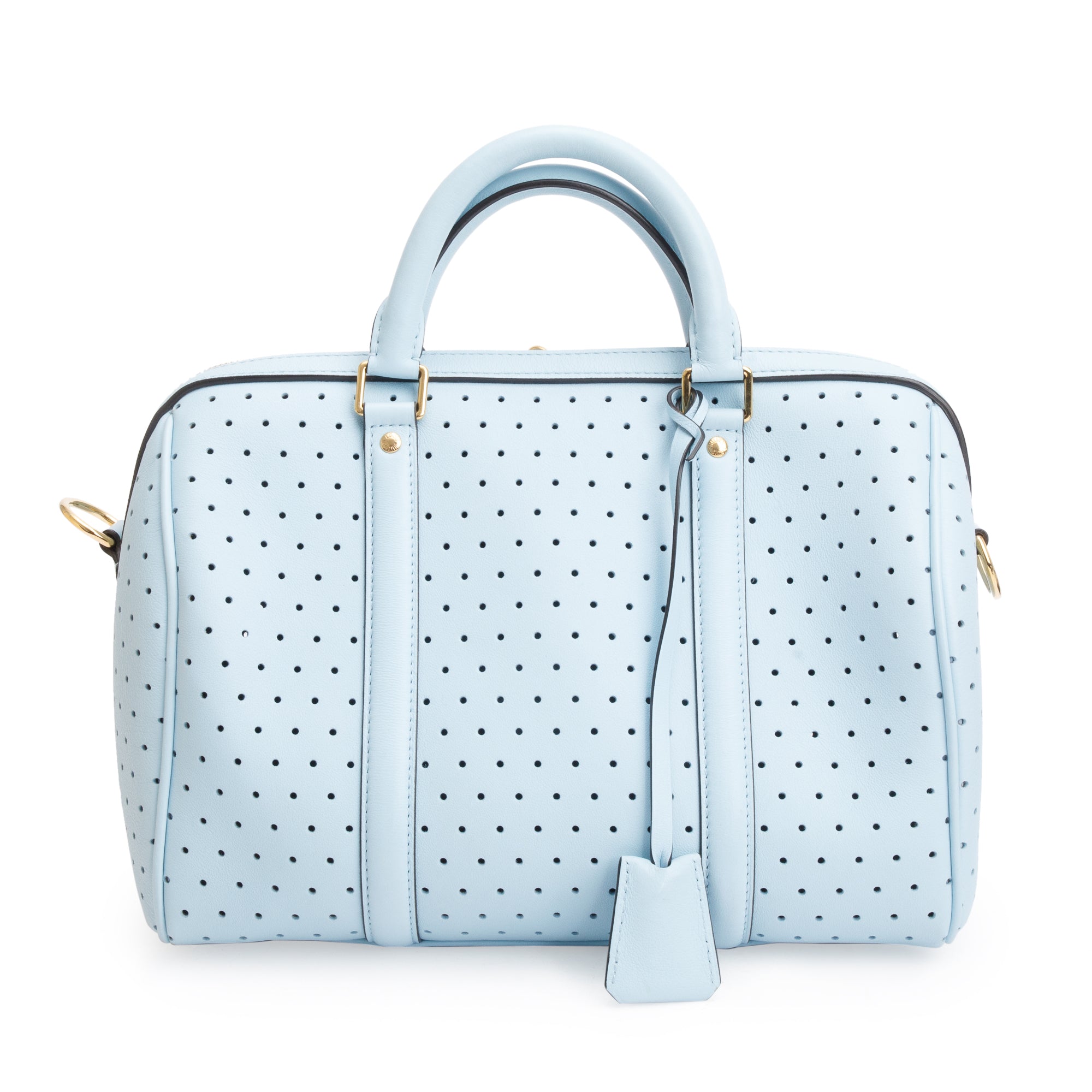 Louis Vuitton Blue Perforated Leather Sofia Coppola SC Bag PM