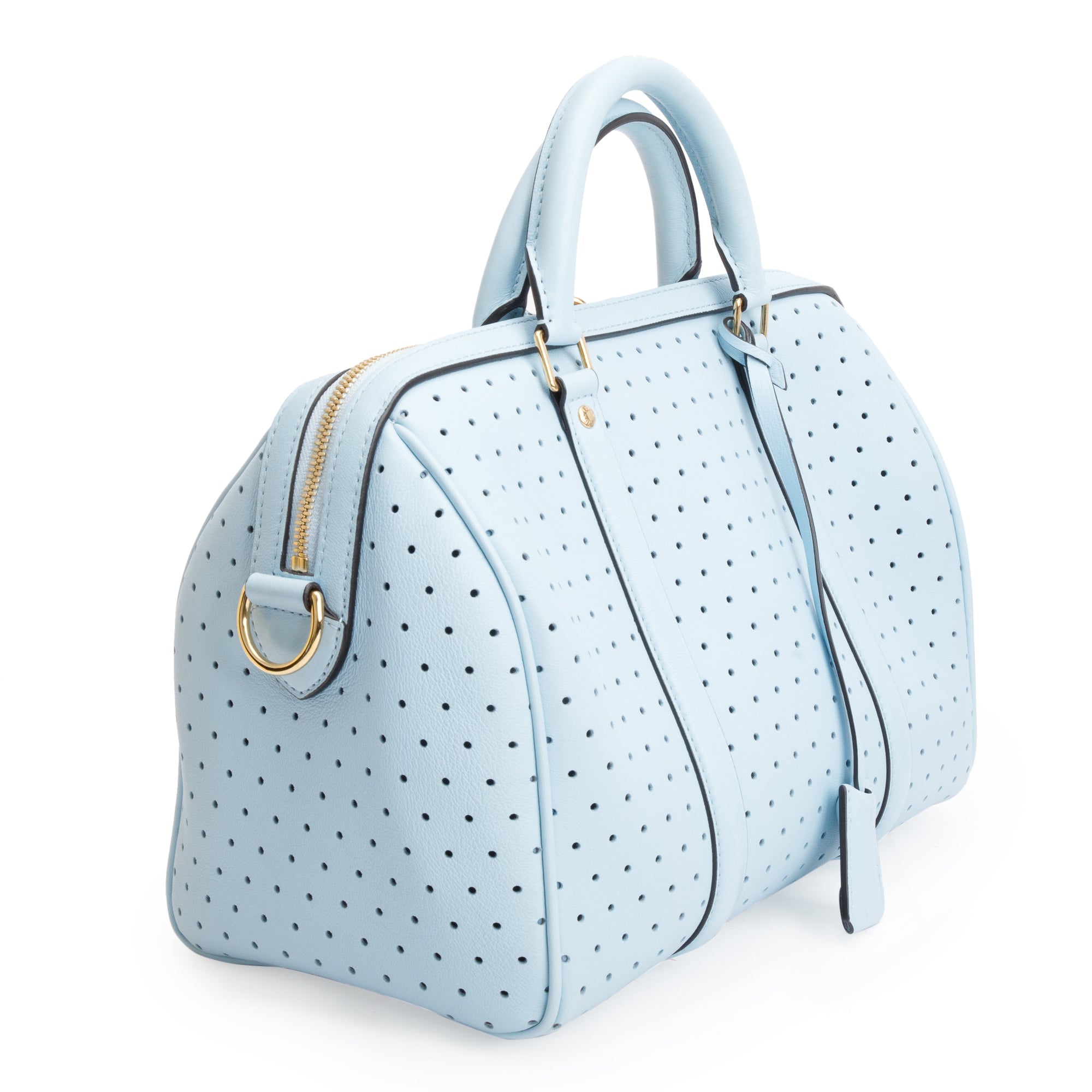 Louis Vuitton Blue Perforated Leather Sofia Coppola SC Bag PM