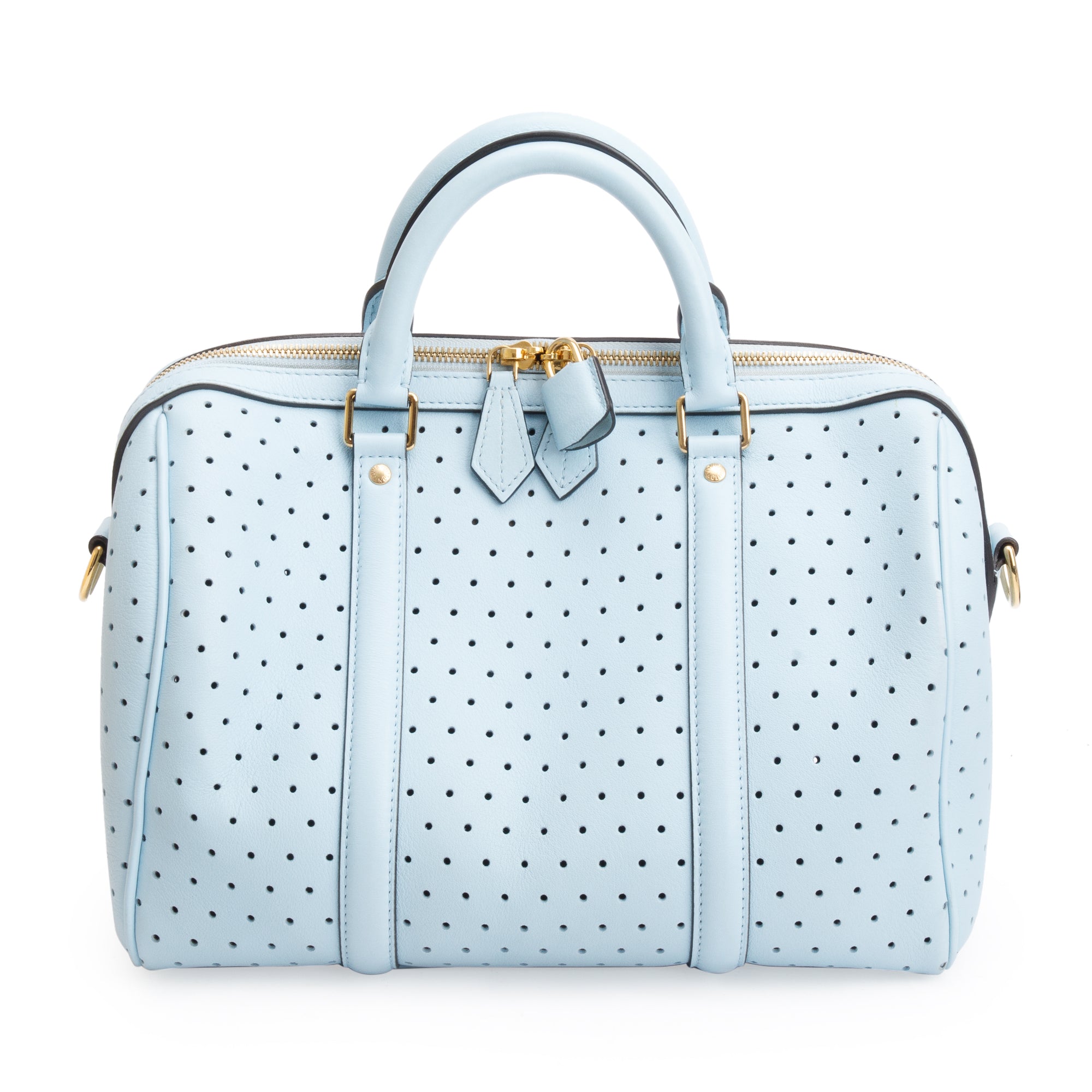 Louis Vuitton Blue Perforated Leather Sofia Coppola SC Bag PM