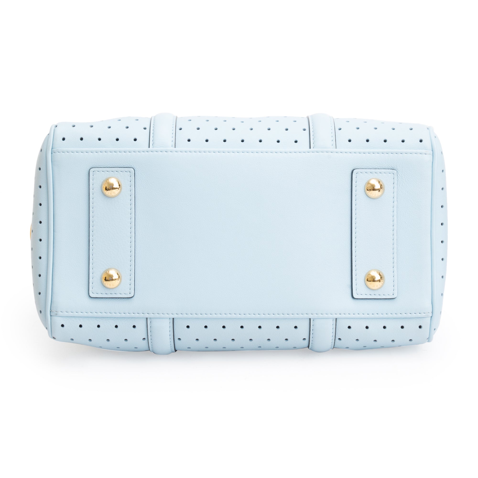 Louis Vuitton Blue Perforated Leather Sofia Coppola SC Bag PM