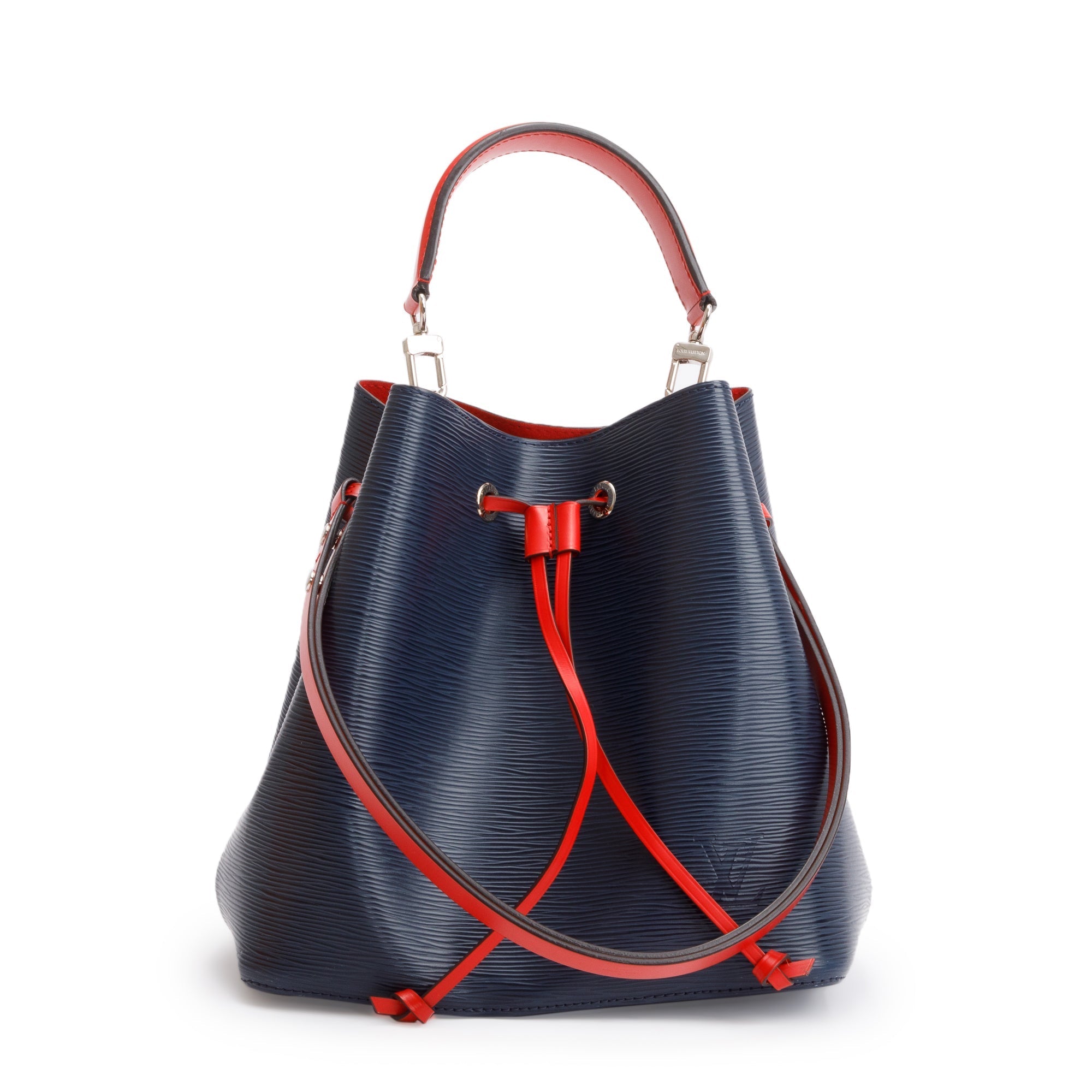 Louis Vuitton Blue/Red Epi Leather Neonoe MM w/ Box