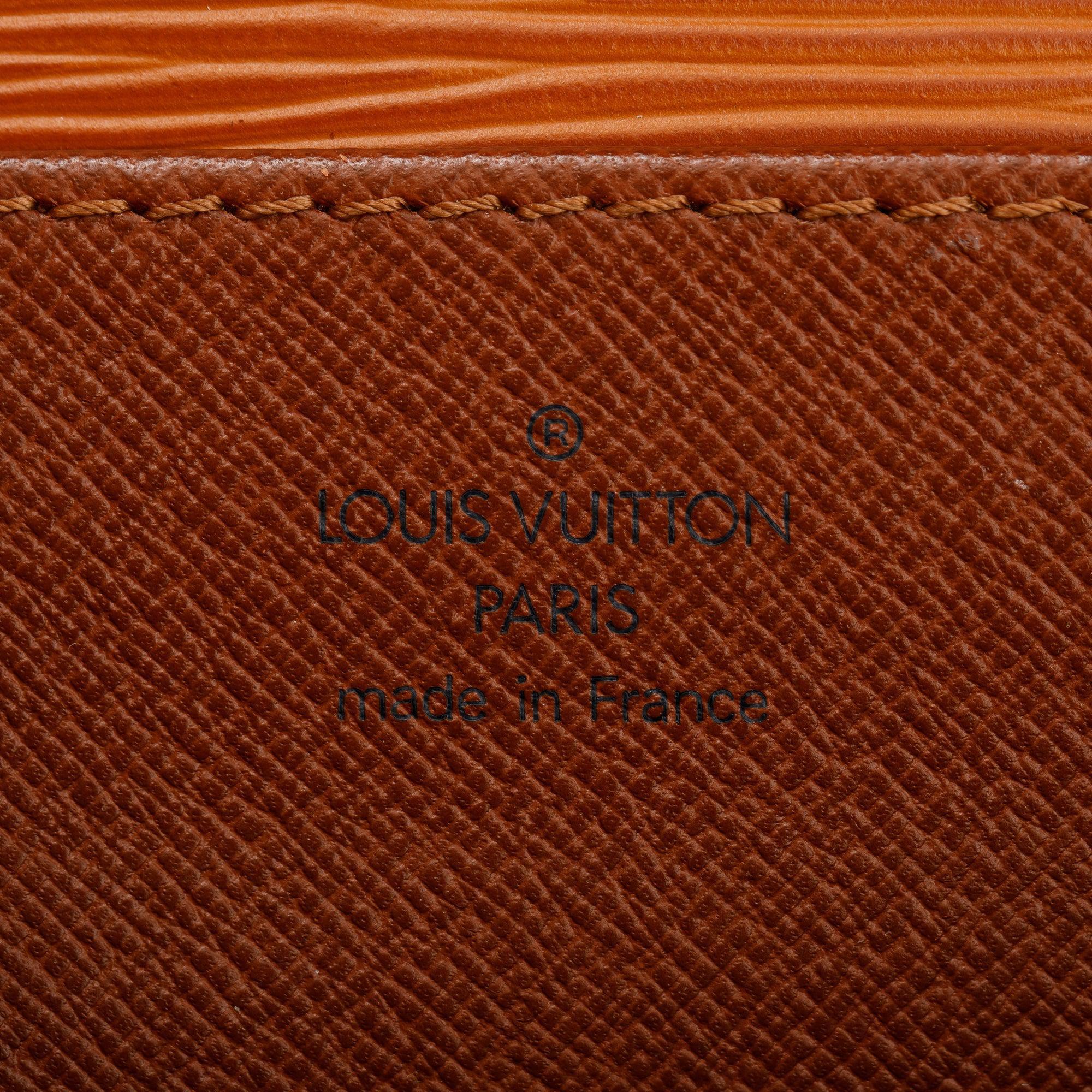 Louis Vuitton Brown Epi Leather Serviette Ambassadeur Briefcase