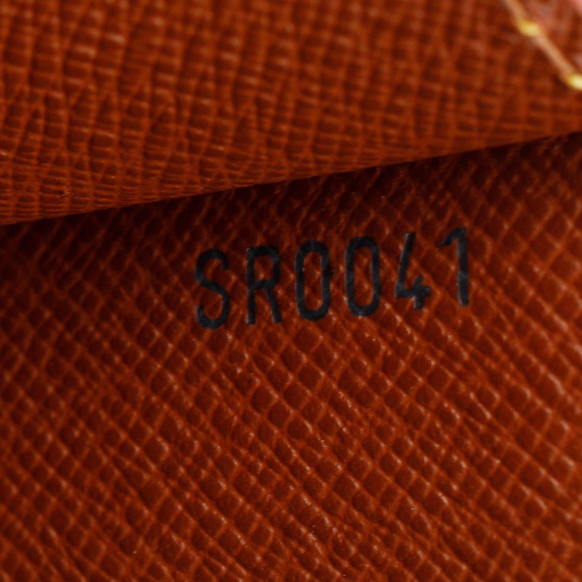 Louis Vuitton Brown Epi Leather Serviette Ambassadeur Briefcase