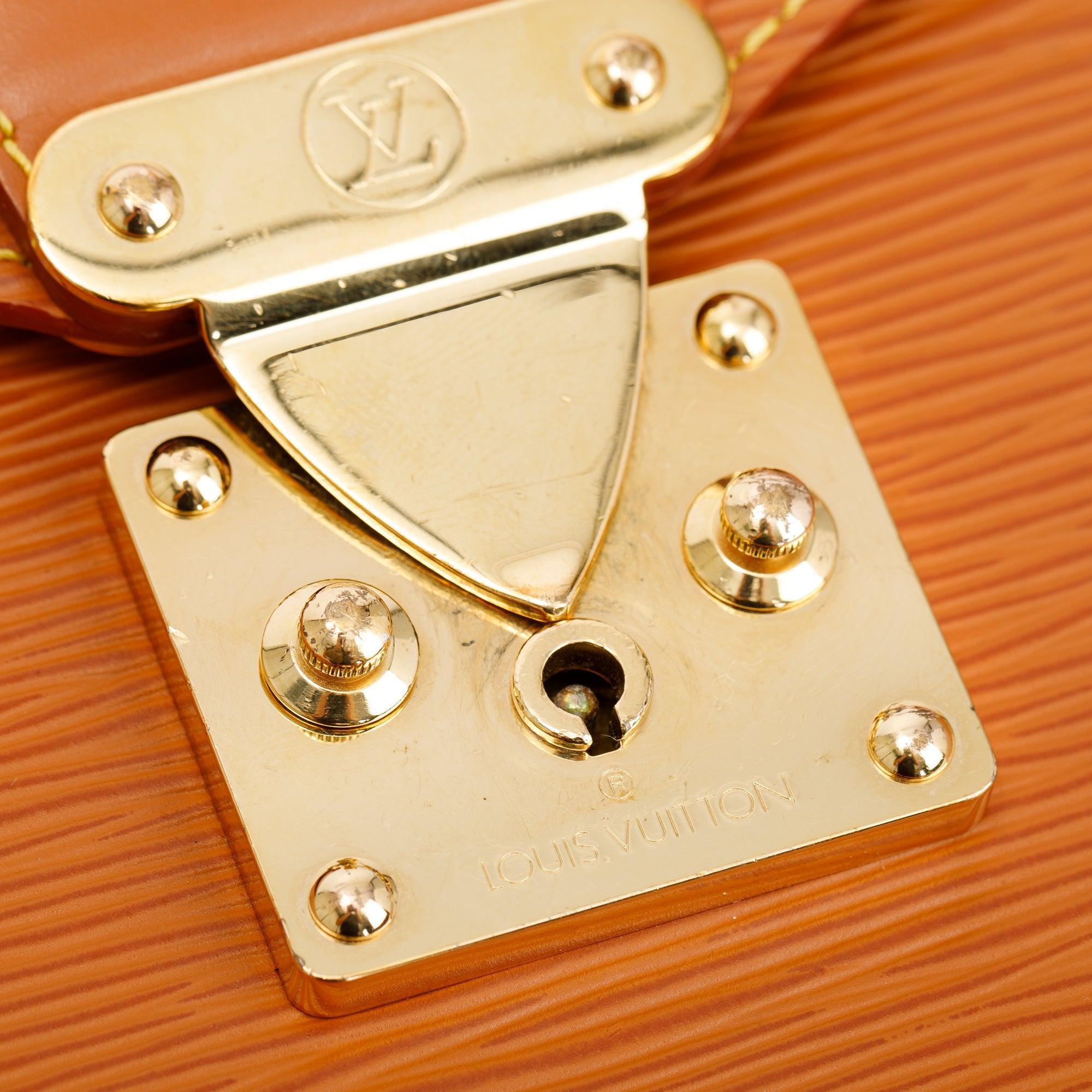 Louis Vuitton Brown Epi Leather Serviette Ambassadeur Briefcase