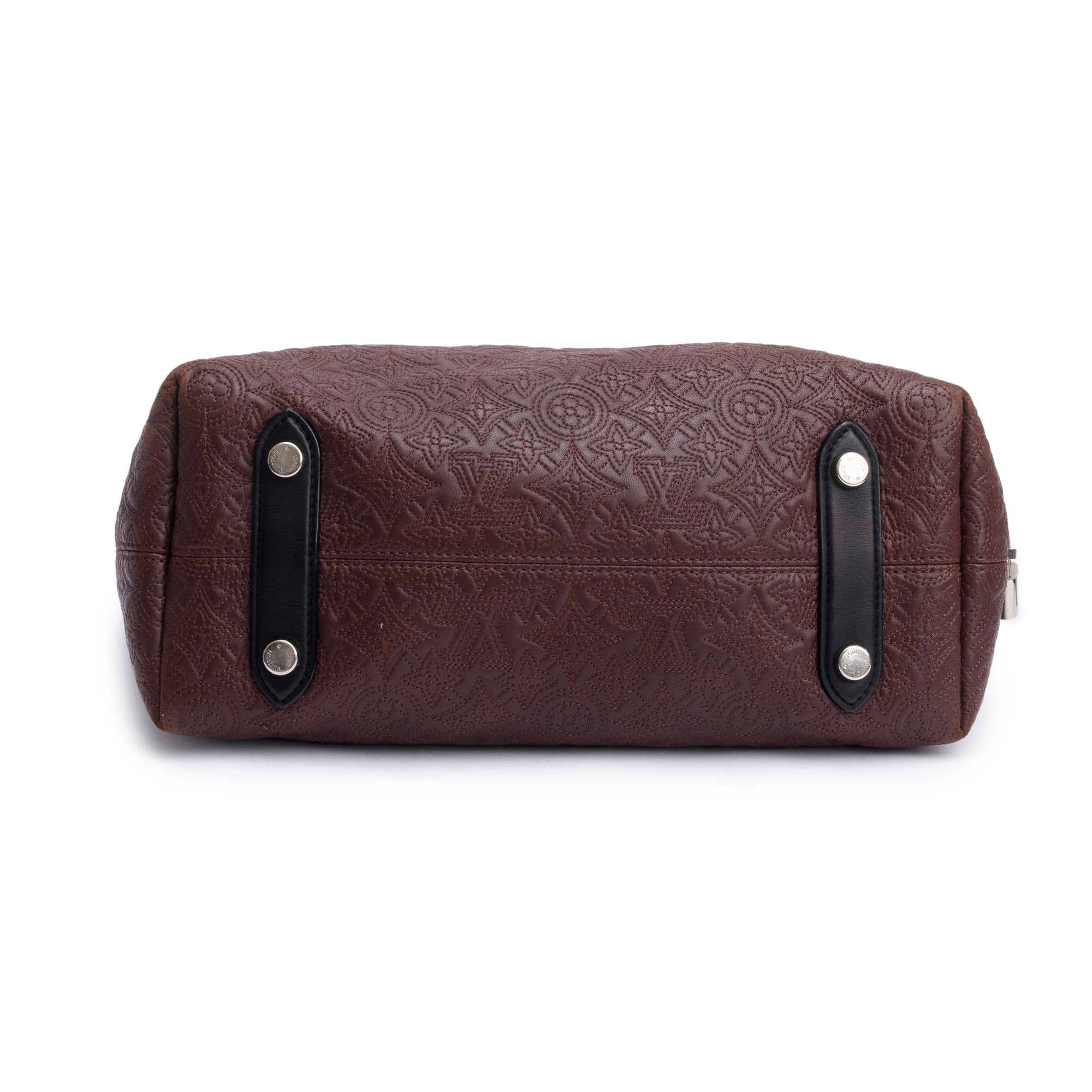 Louis Vuitton Brown Monogram Antheia Leather Hobo PM