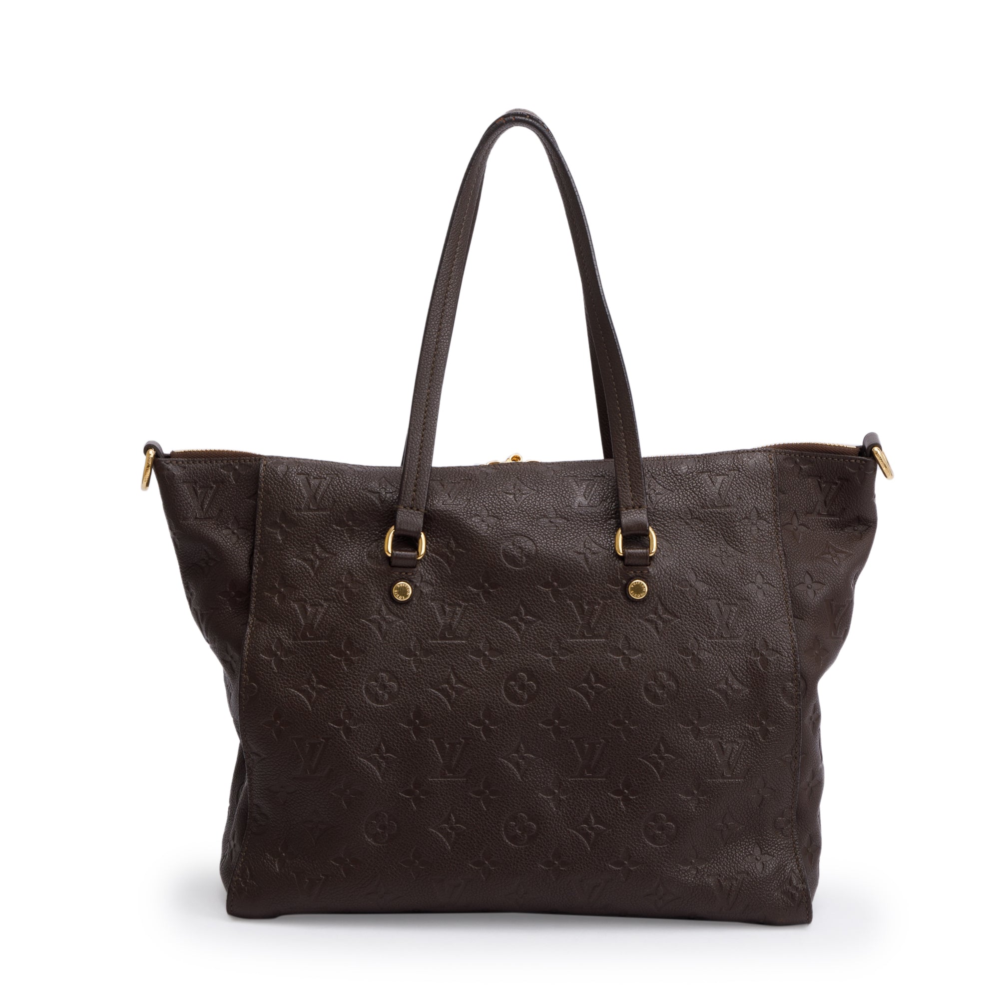 Louis Vuitton Brown Monogram Empreinte Lumineuse PM Bag w/ Strap