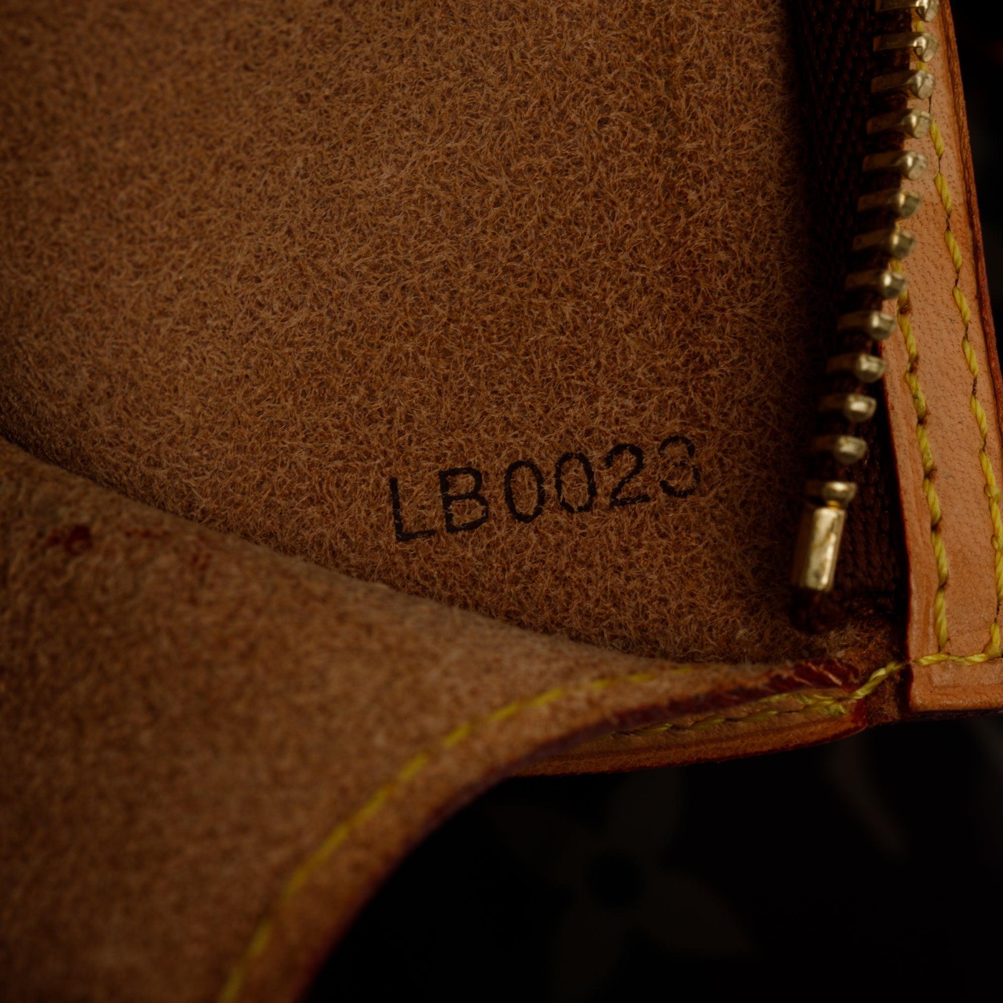 Louis Vuitton Brown Monogram Vinyl Cabas Sac Ambre PM Tote w/ Pouch