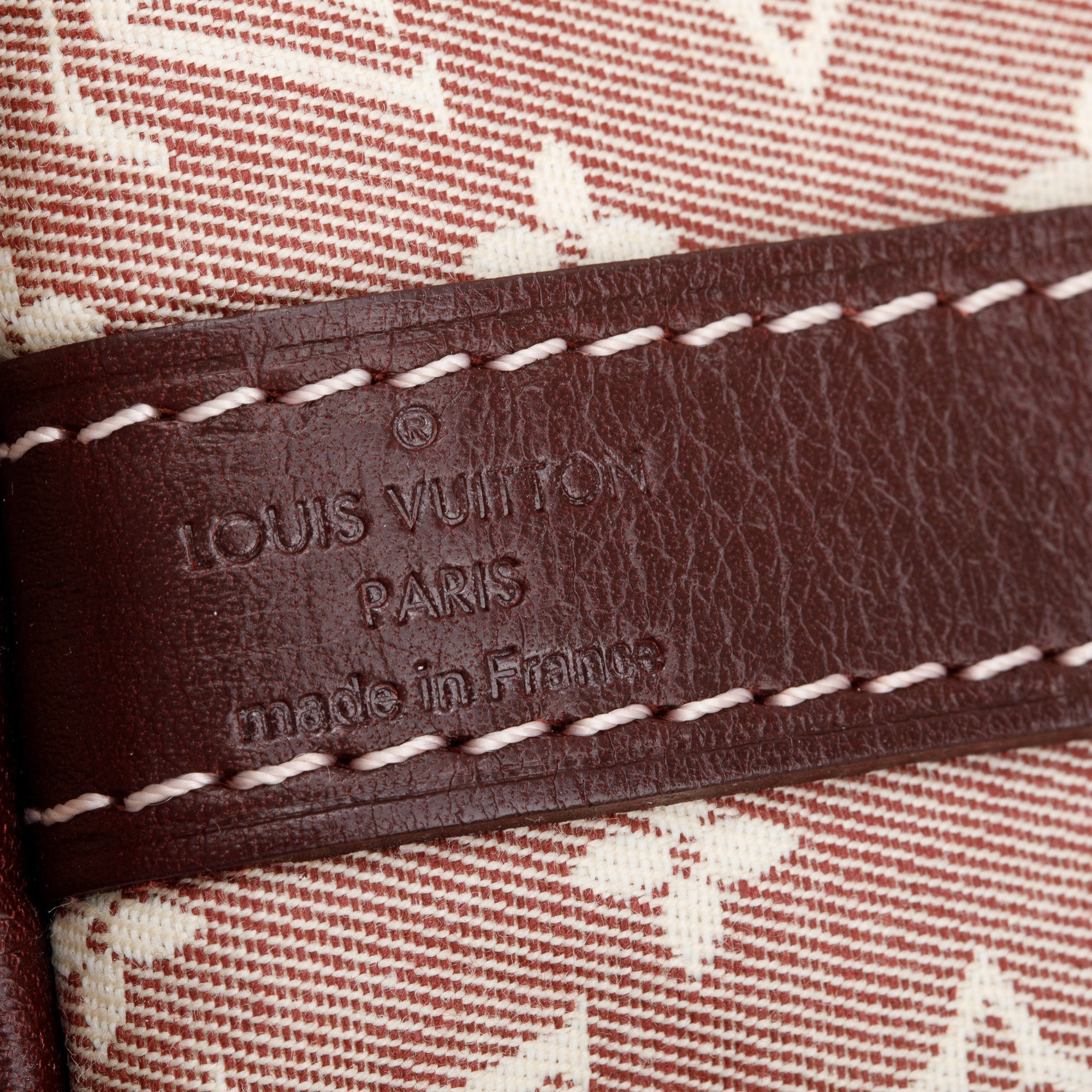 Louis Vuitton Burgundy Idylle Monogram Mini Lin Speedy Bandouliere 30