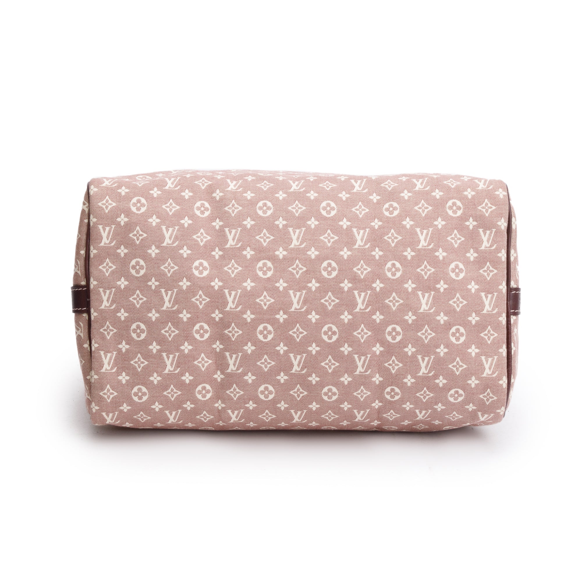 Louis Vuitton Burgundy Idylle Monogram Mini Lin Speedy Bandouliere 30