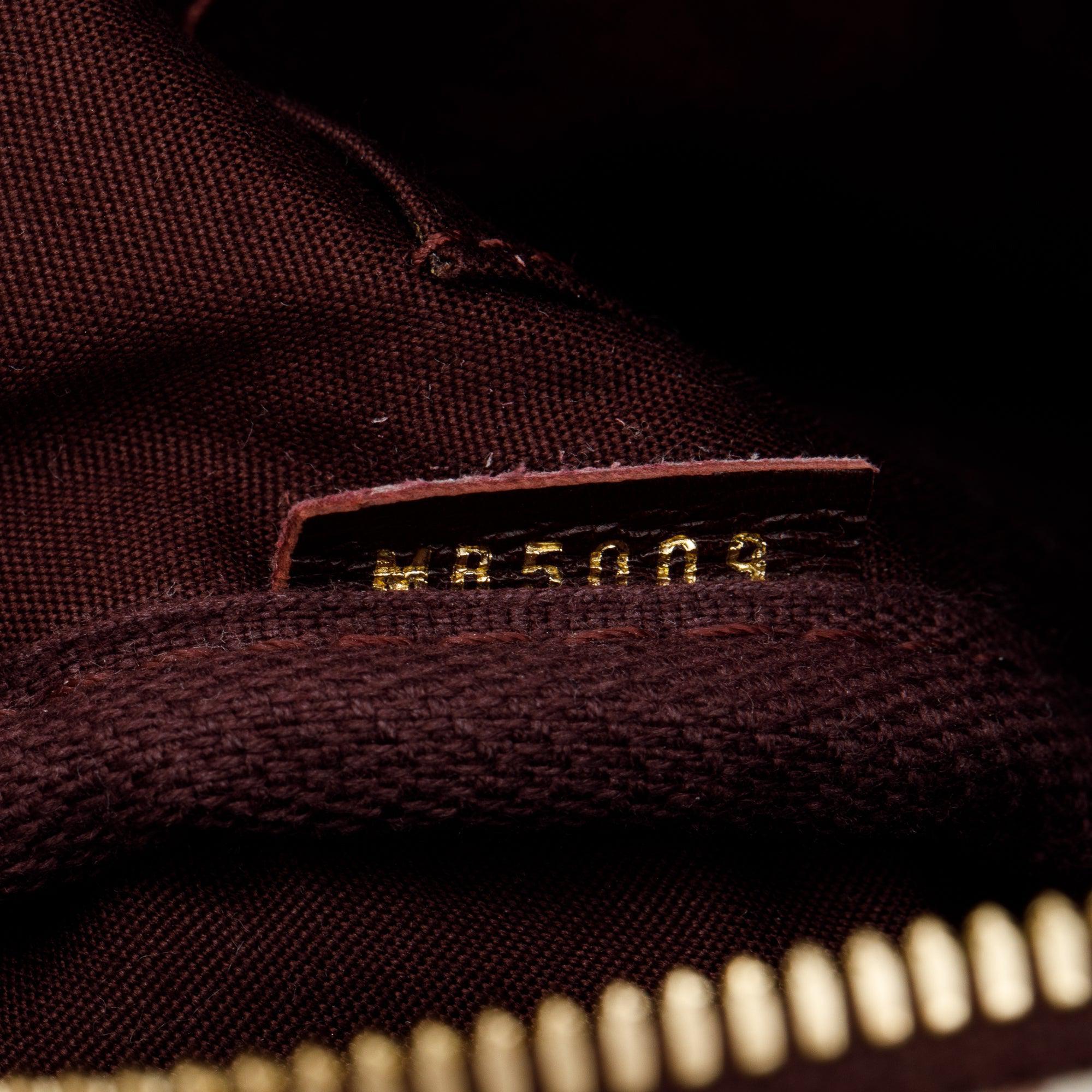 Louis Vuitton Burgundy Idylle Monogram Mini Lin Speedy Bandouliere 30