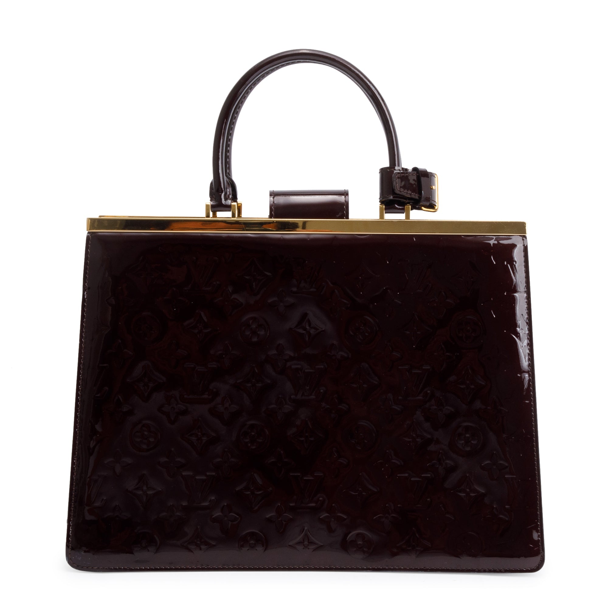 Louis Vuitton Burgundy Vernis Leather Deesee GM