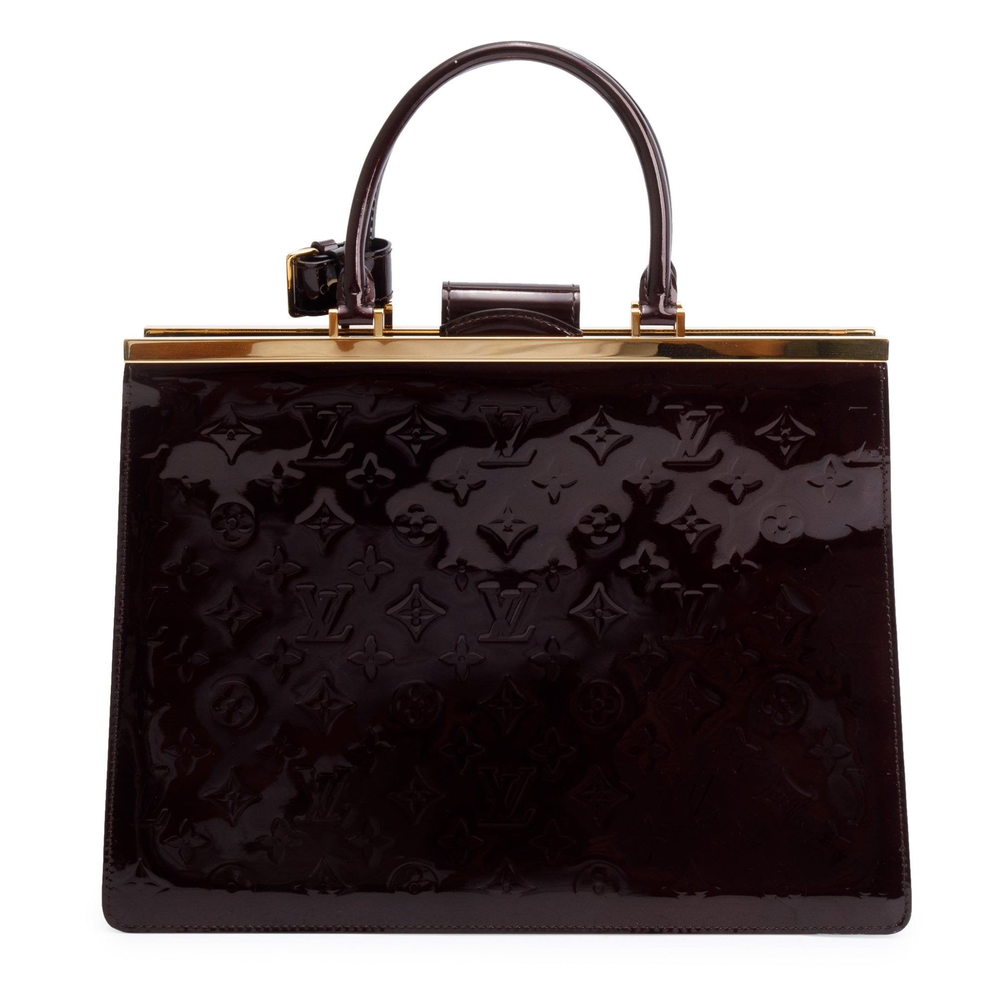 Louis Vuitton Burgundy Vernis Leather Deesee GM
