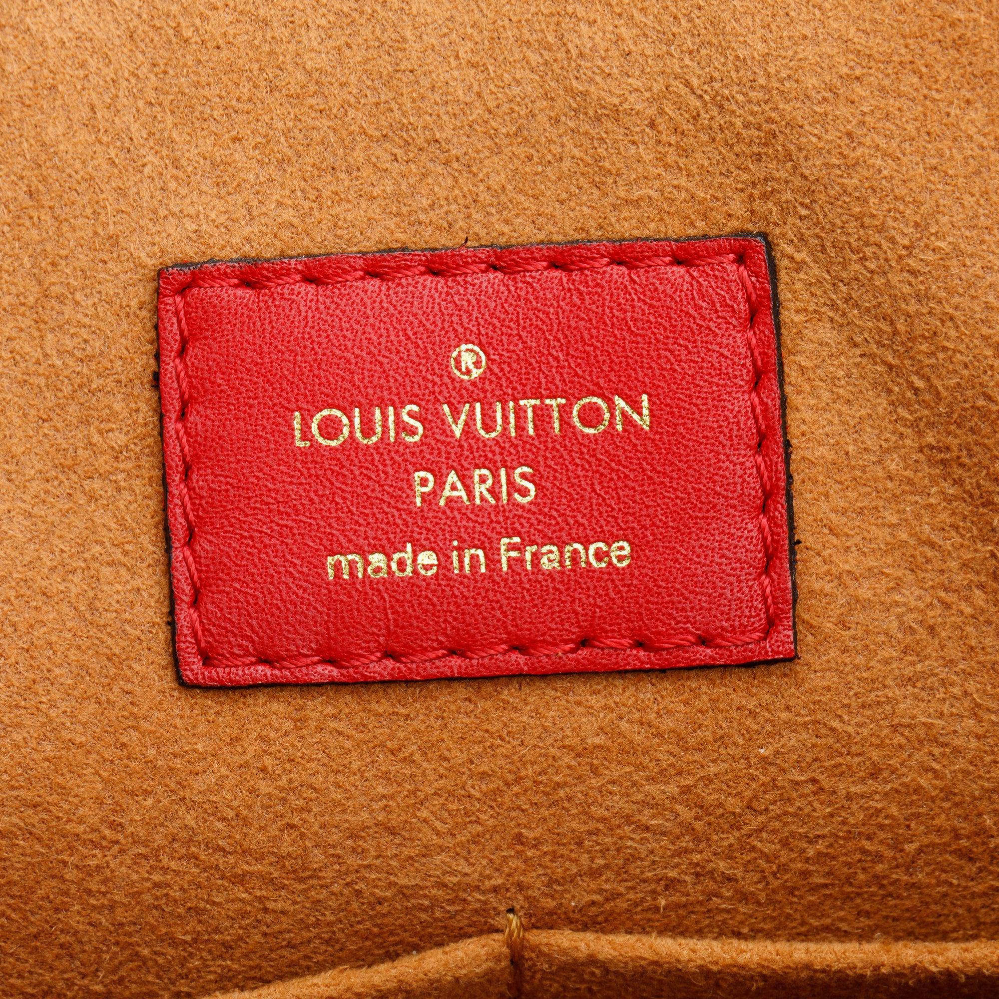 Louis Vuitton Caramel Leather Monogram Tuileries w/ Strap