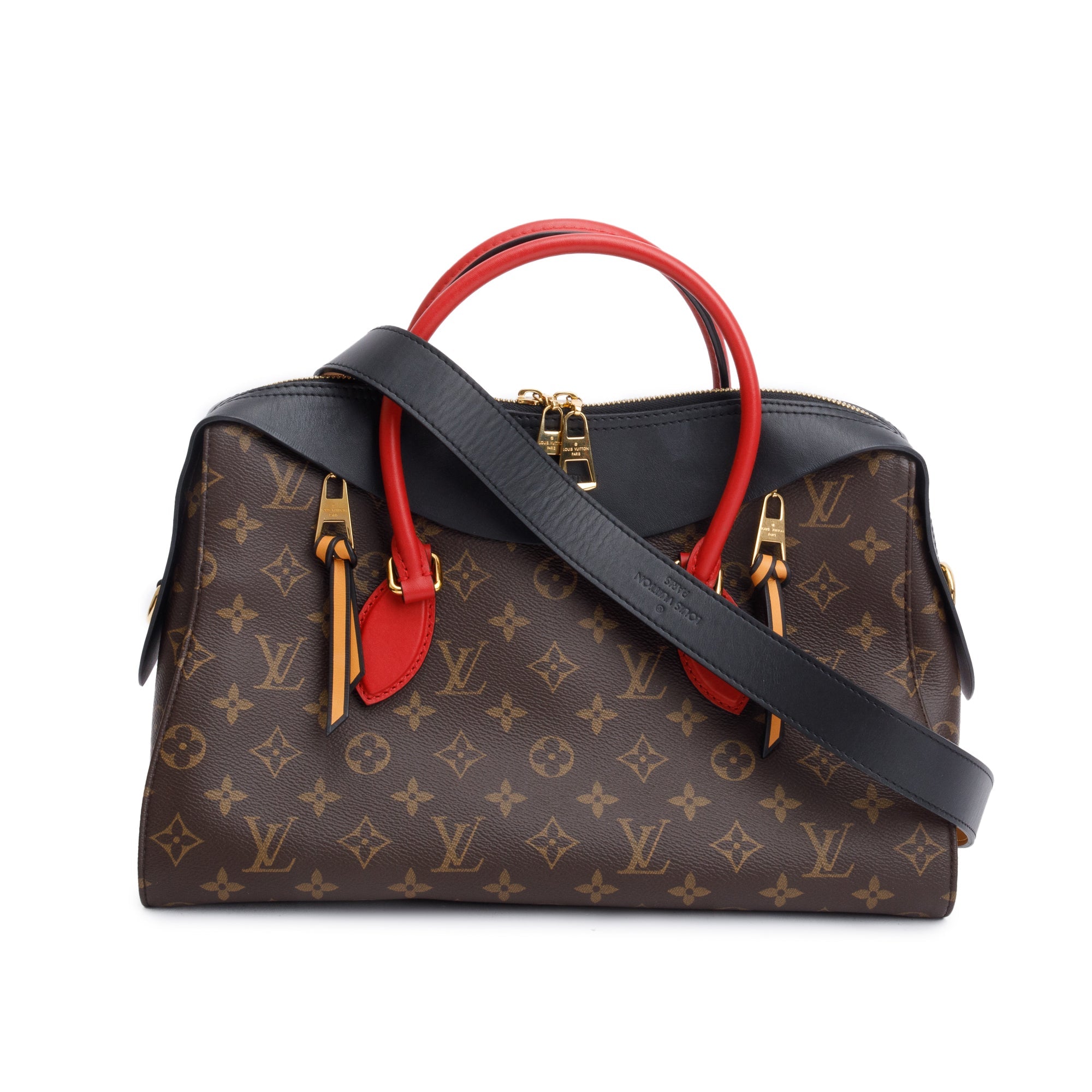 Louis Vuitton Caramel Leather Monogram Tuileries w/ Strap