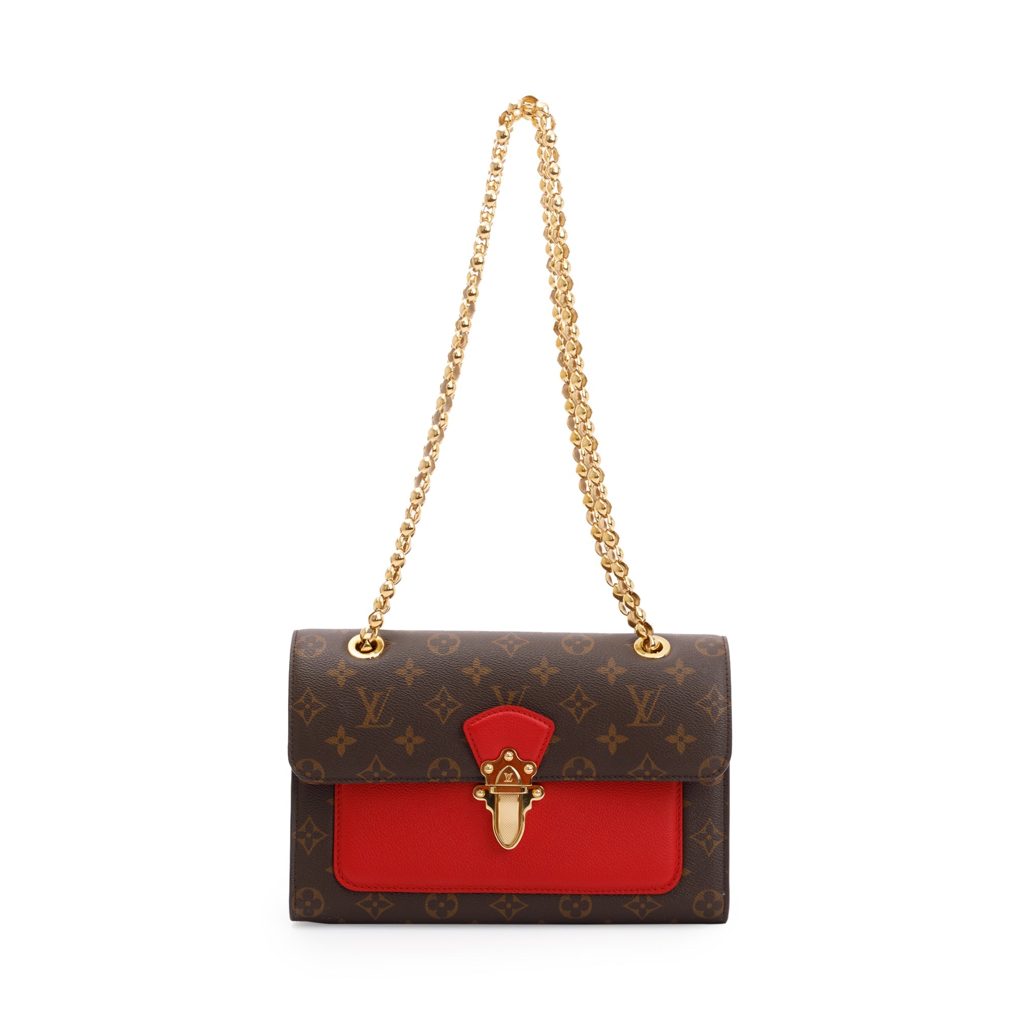Louis Vuitton Cerise Monogram Victoire Chain Bag