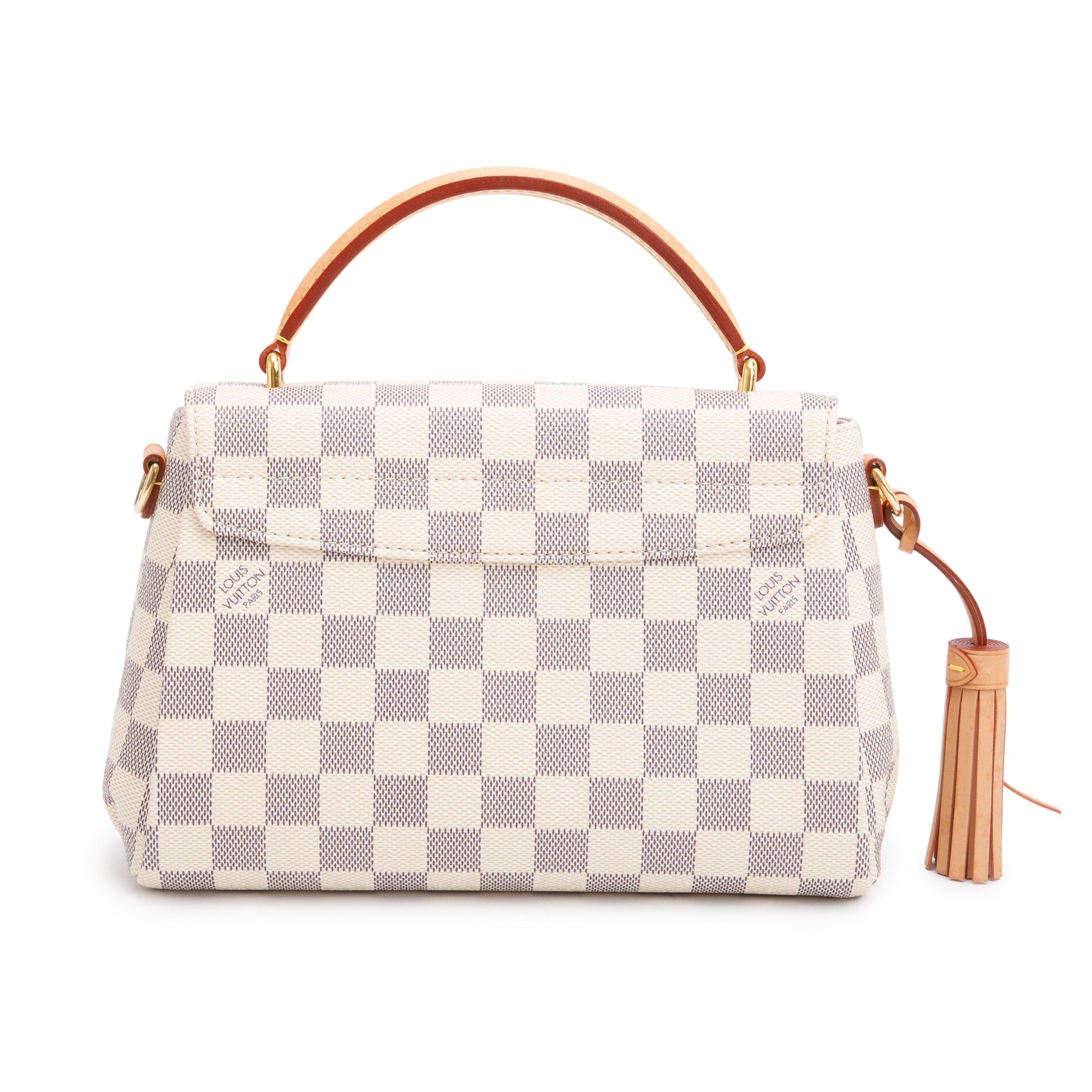 Louis Vuitton Damier Azur Croisette Bag w/ Box & Receipt
