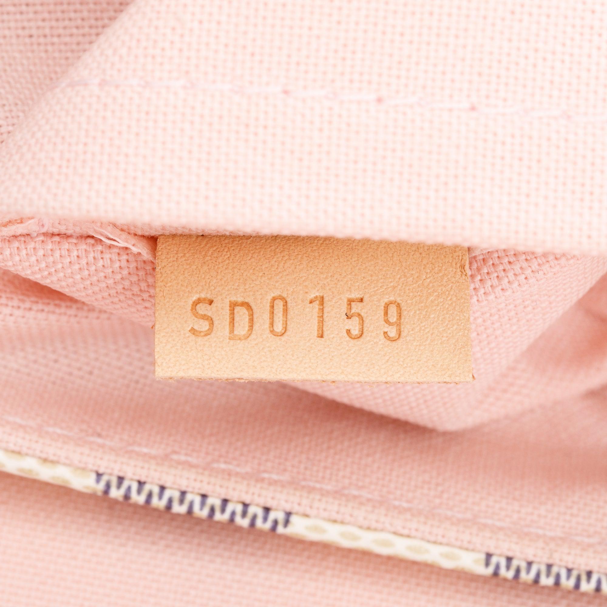 Louis Vuitton Damier Azur Croisette Bag w/ Box & Receipt