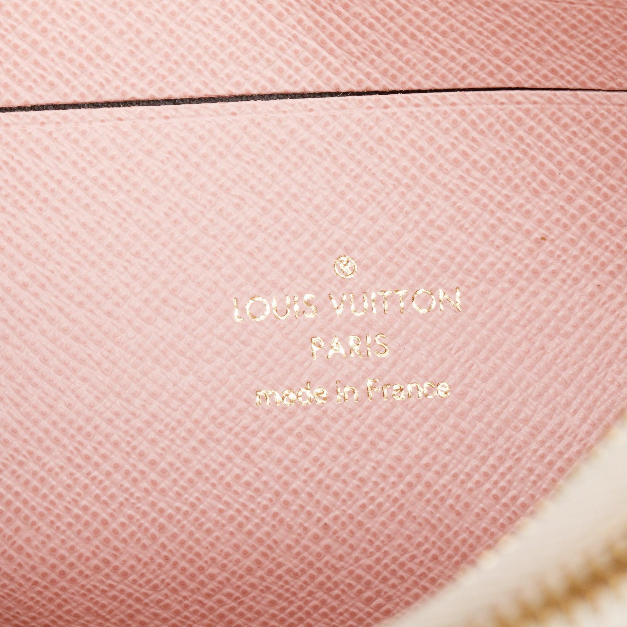 Louis Vuitton Damier Azur Double Zip Pochette w/ Strap