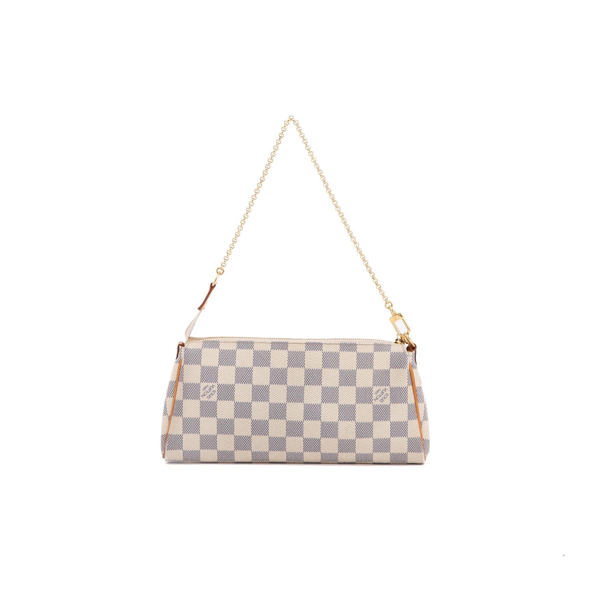 Louis Vuitton Damier Azur Eva Clutch w/ Strap