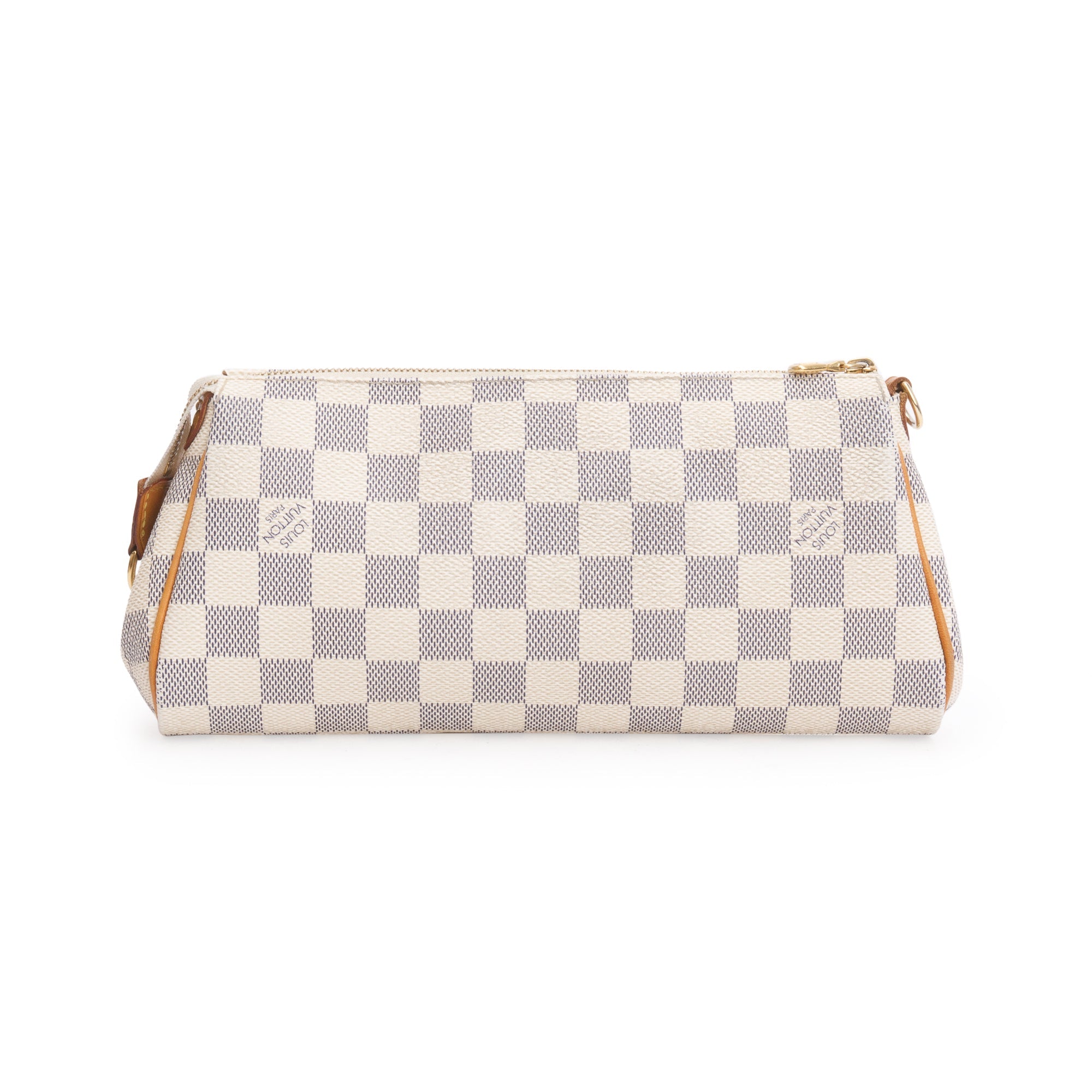 Louis Vuitton Damier Azur Eva Clutch w/ Strap