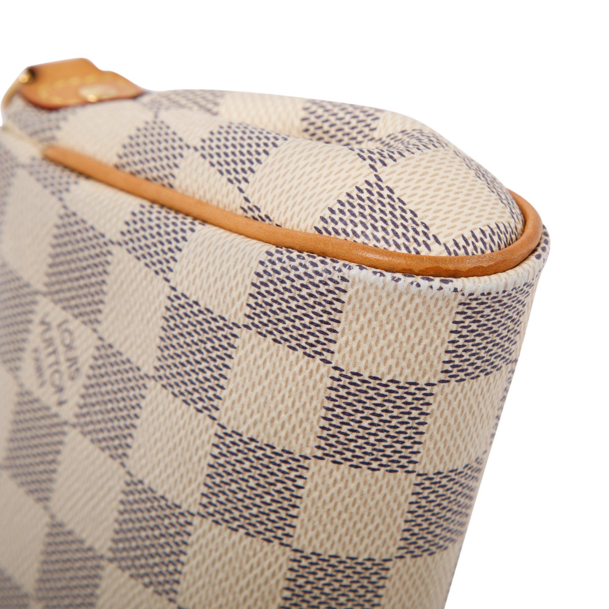 Louis Vuitton Damier Azur Eva Clutch w/ Strap