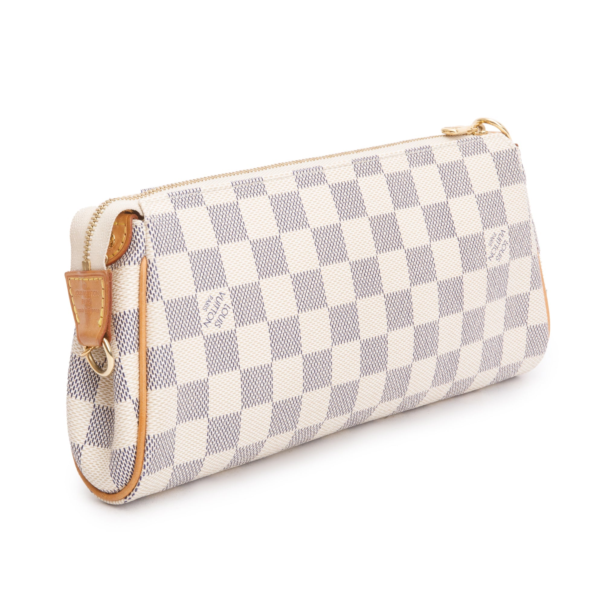 Louis Vuitton Damier Azur Eva Clutch w/ Strap
