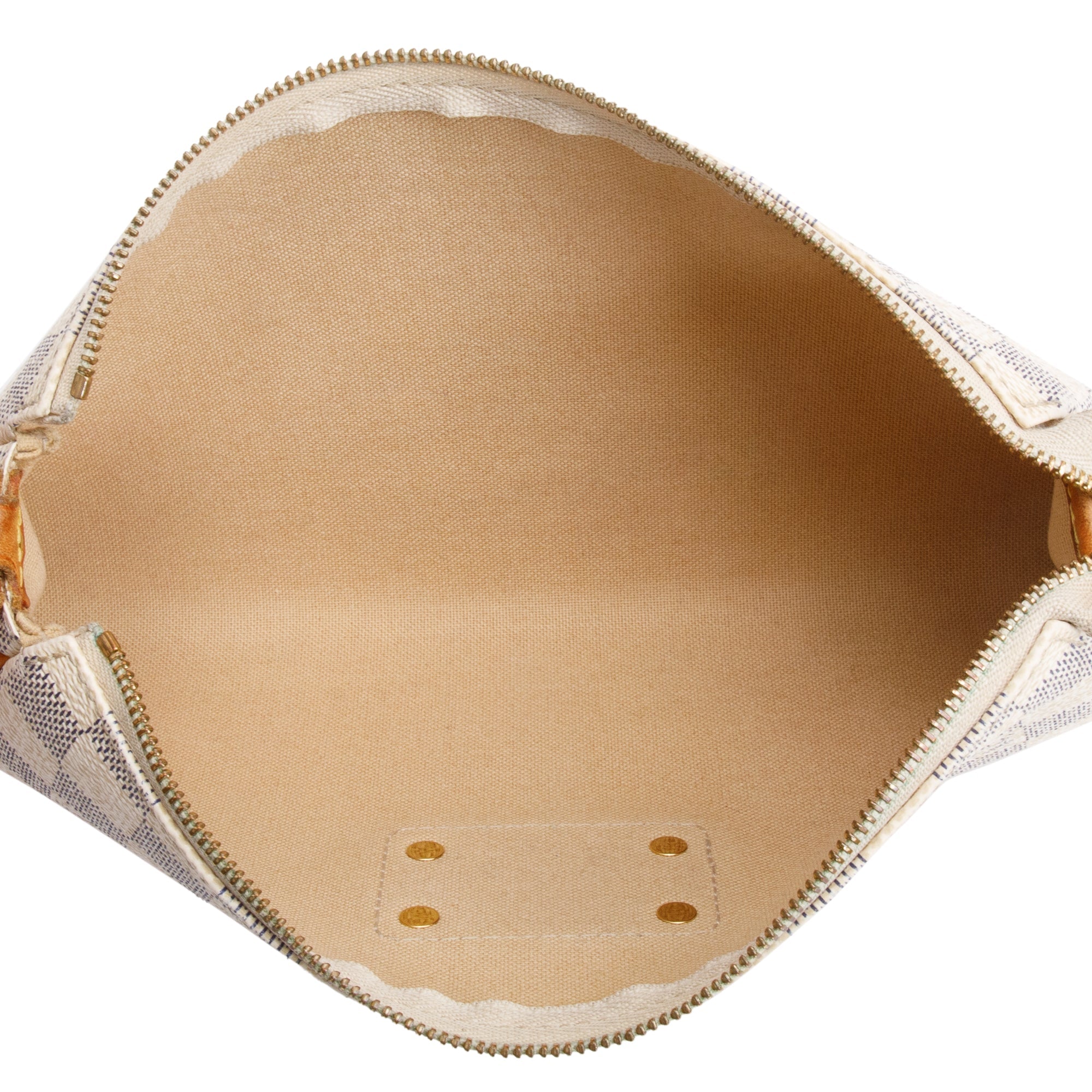 Louis Vuitton Damier Azur Eva Clutch w/ Strap