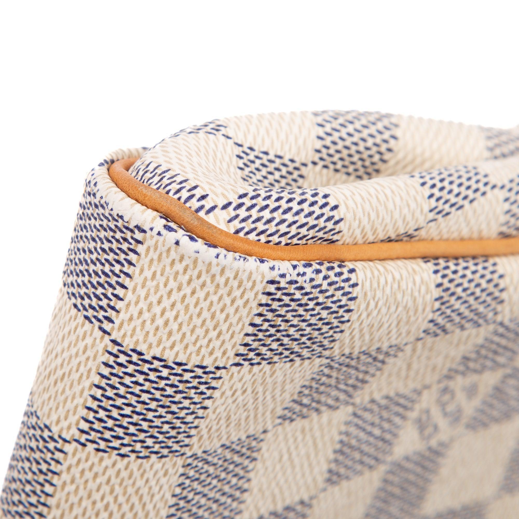 Louis Vuitton Damier Azur Eva Clutch w/ Strap