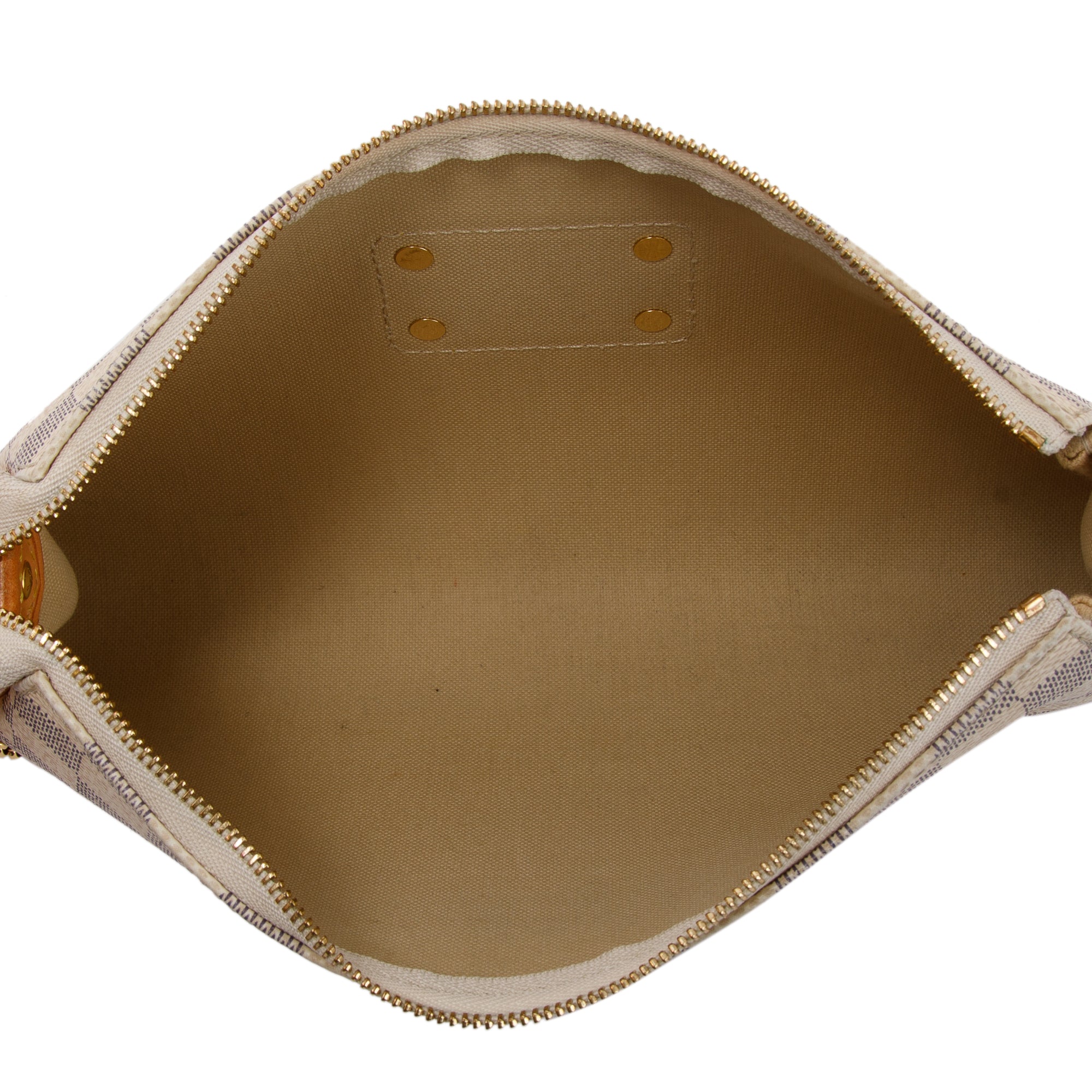 Louis Vuitton Damier Azur Eva Clutch w/ Strap