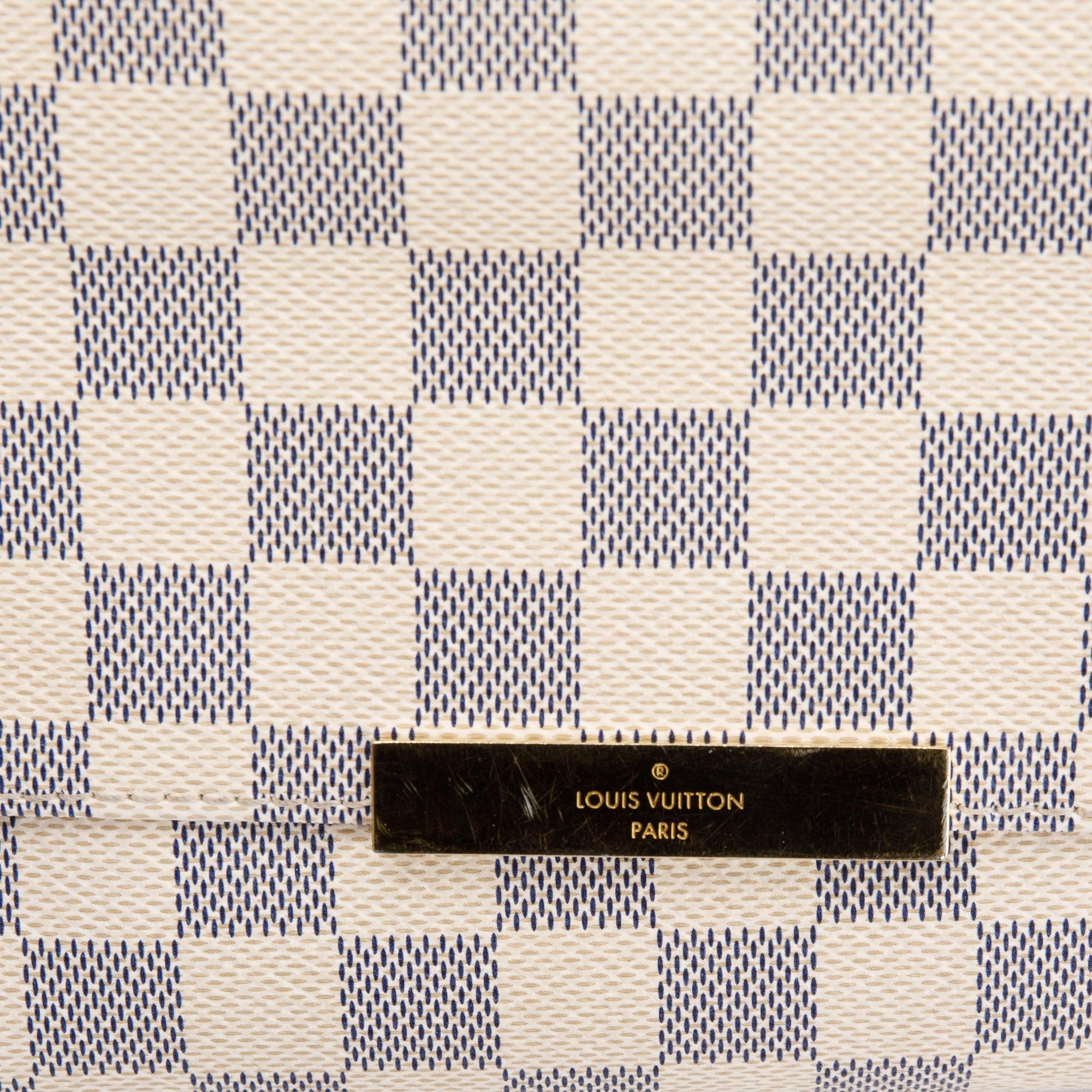 Louis Vuitton Damier Azur Favorite MM w/ Straps