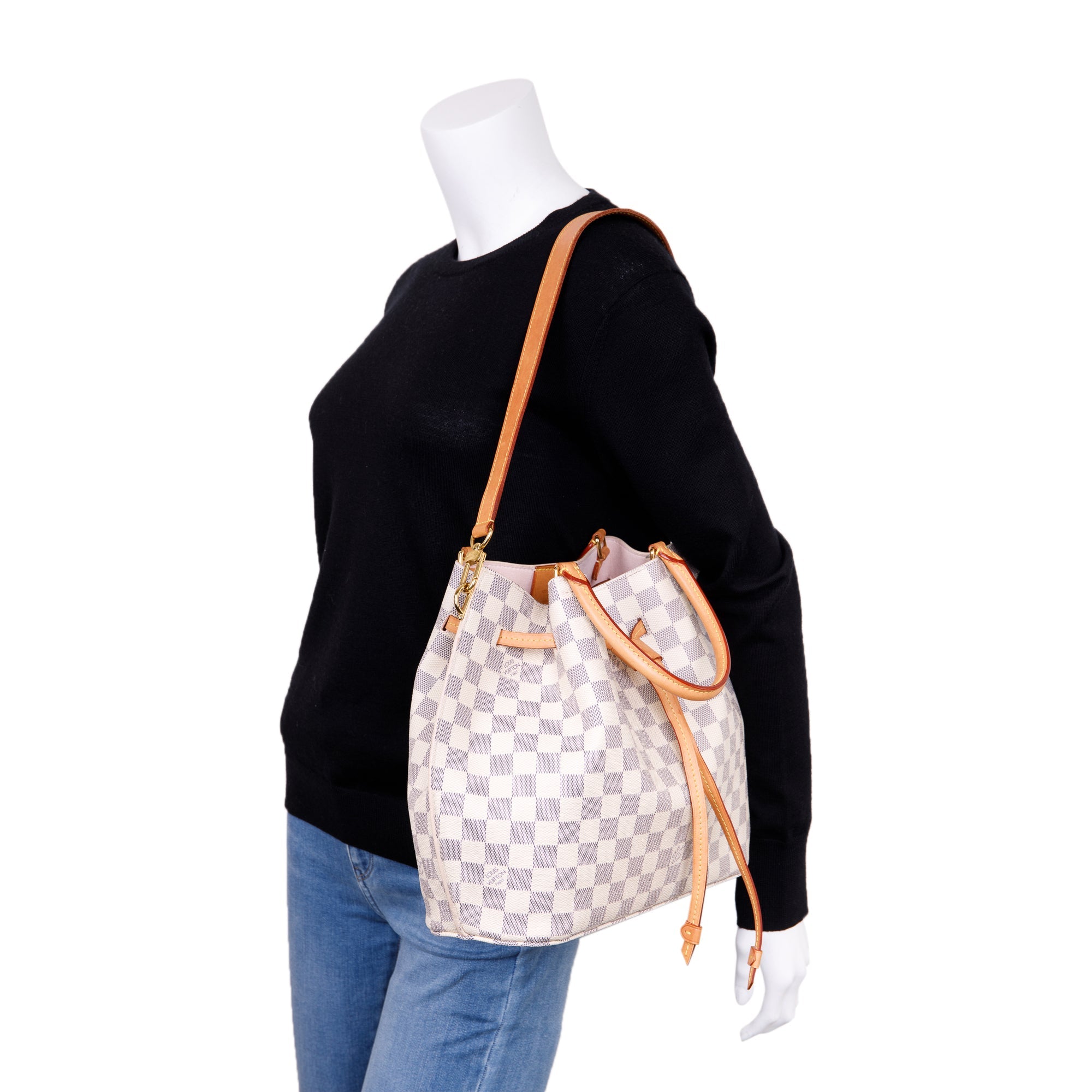 Louis Vuitton Damier Azur Girolata Bag