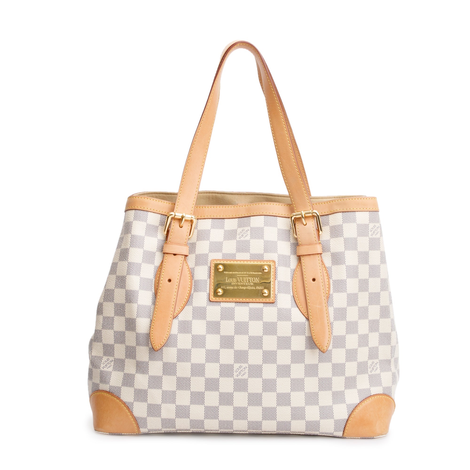 Louis Vuitton Damier Azur Hampstead MM