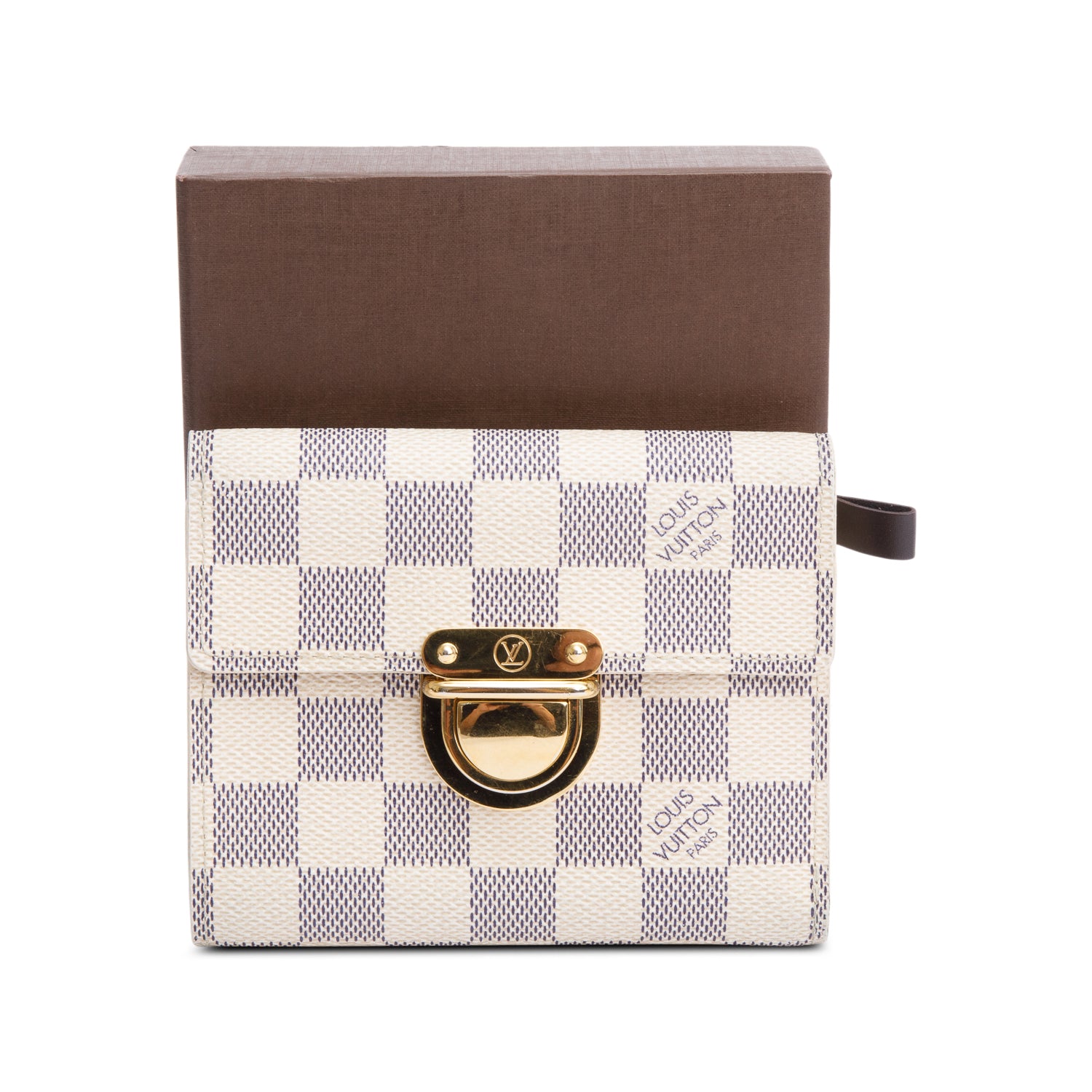 Louis Vuitton Damier Azur Koala Wallet w/ Box