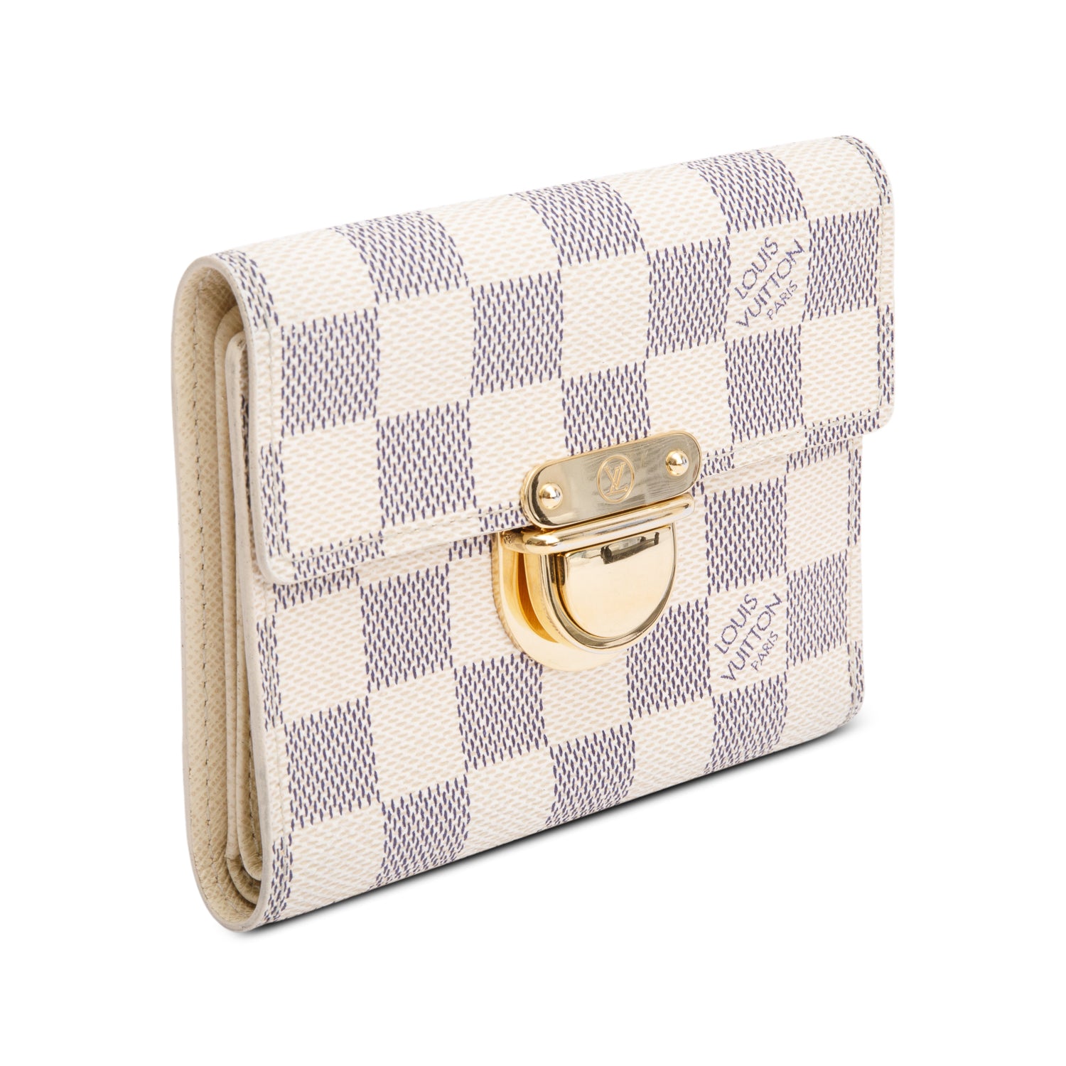 Louis Vuitton Damier Azur Koala Wallet w/ Box