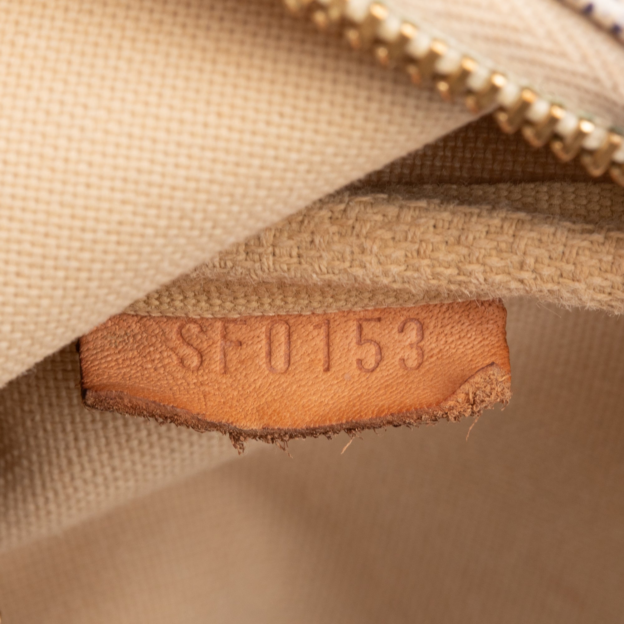 Louis Vuitton Damier Azur Mini Pochette Accessories w/ Box & Receipt