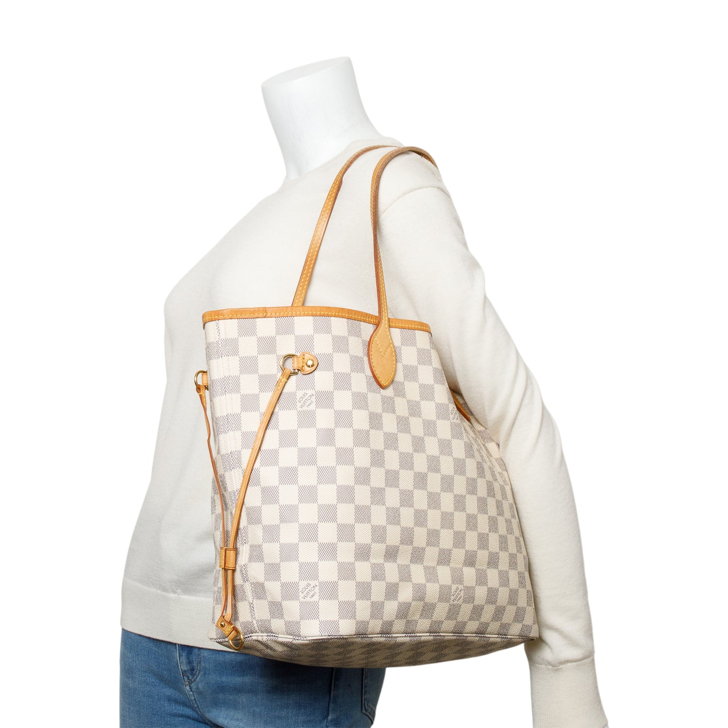 Louis Vuitton Damier Azur Neverfull MM