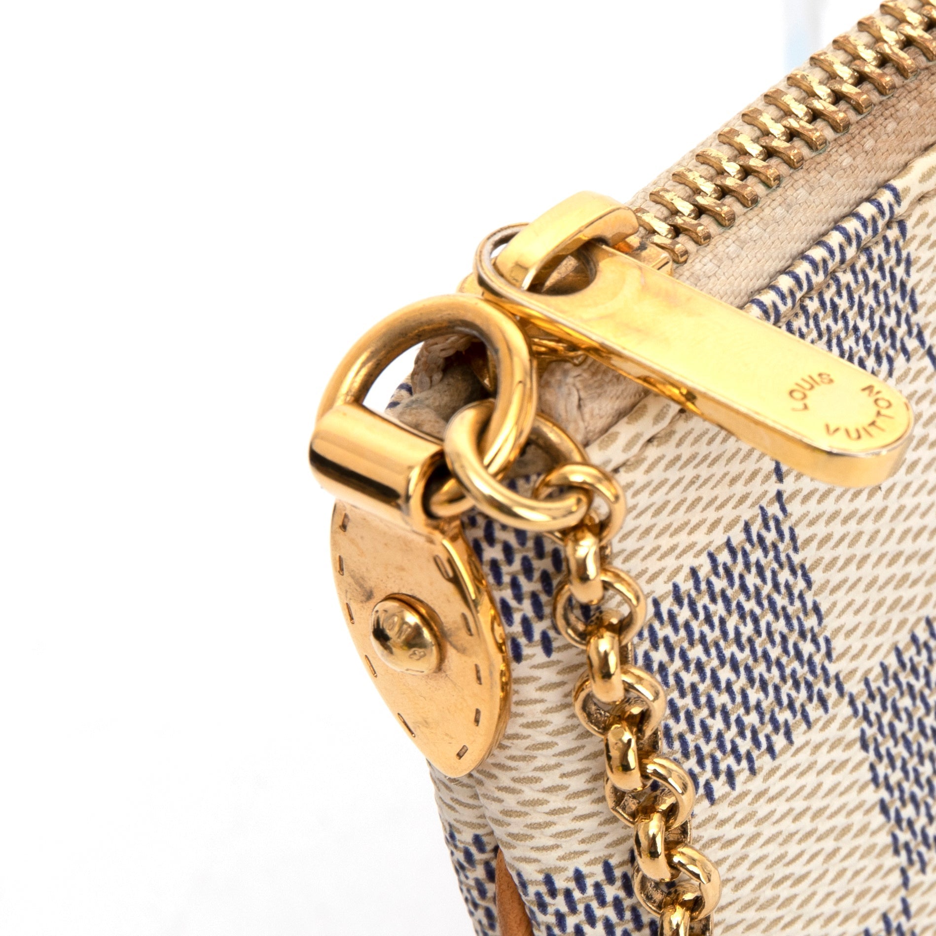 Louis Vuitton Damier Azur Pochette Milla MM