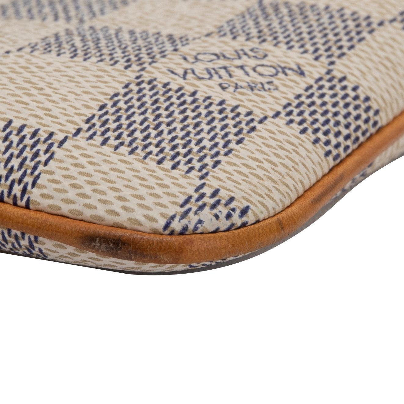 Louis Vuitton Damier Azur Pochette Milla MM