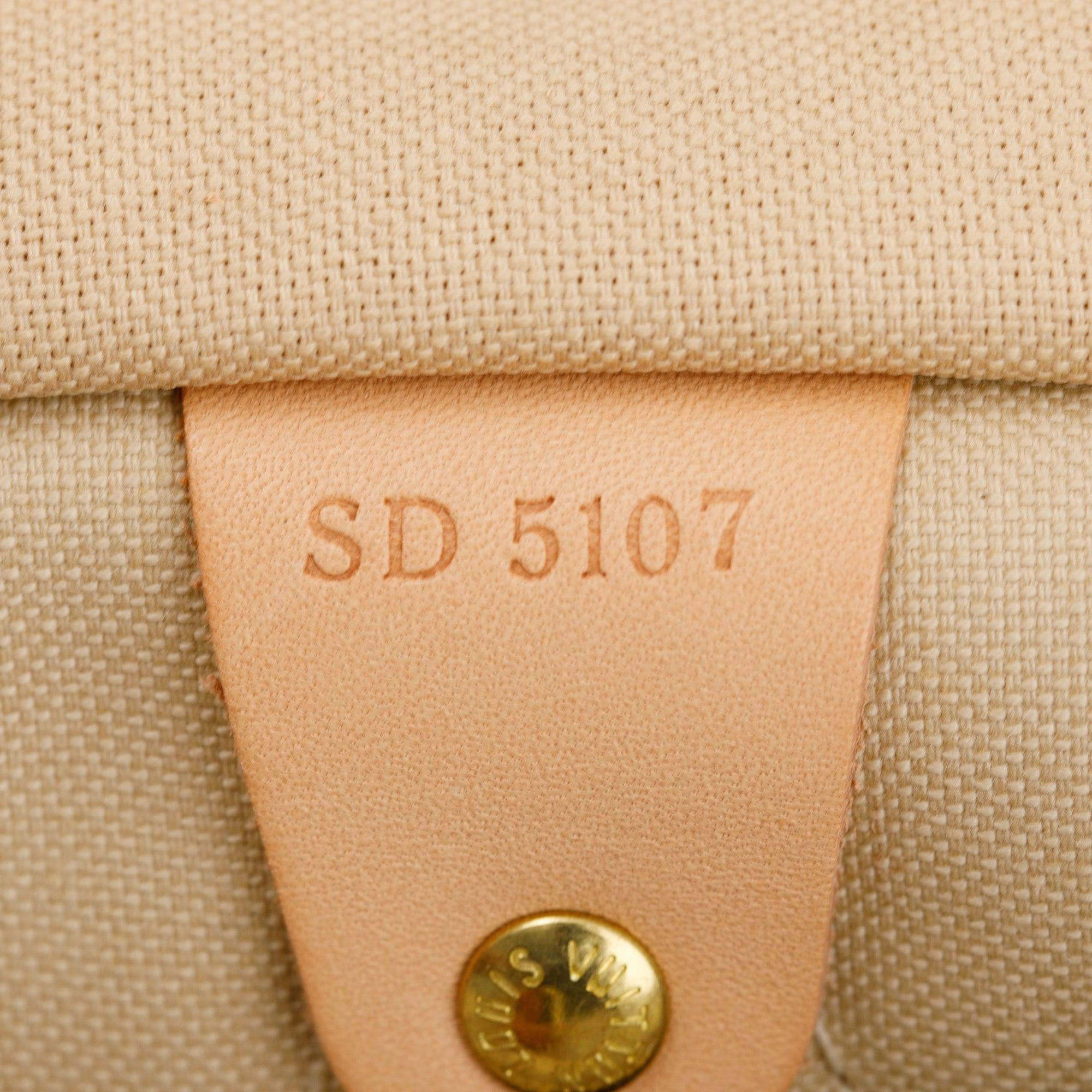 Louis Vuitton Damier Azur Speedy 30 w/ Box