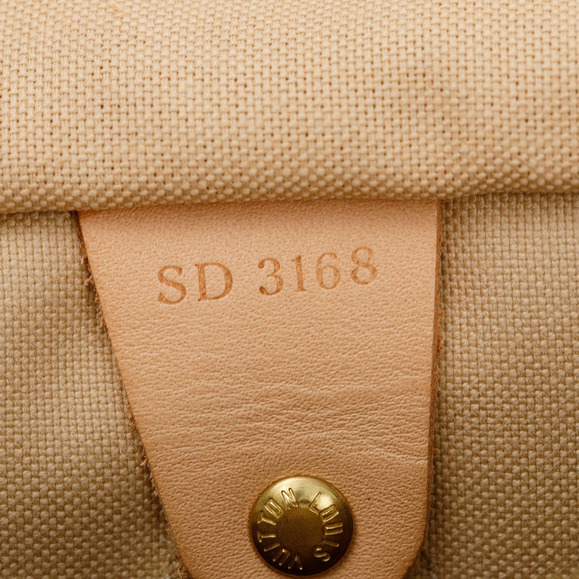 Louis Vuitton Damier Azur Speedy 30 w/ Box