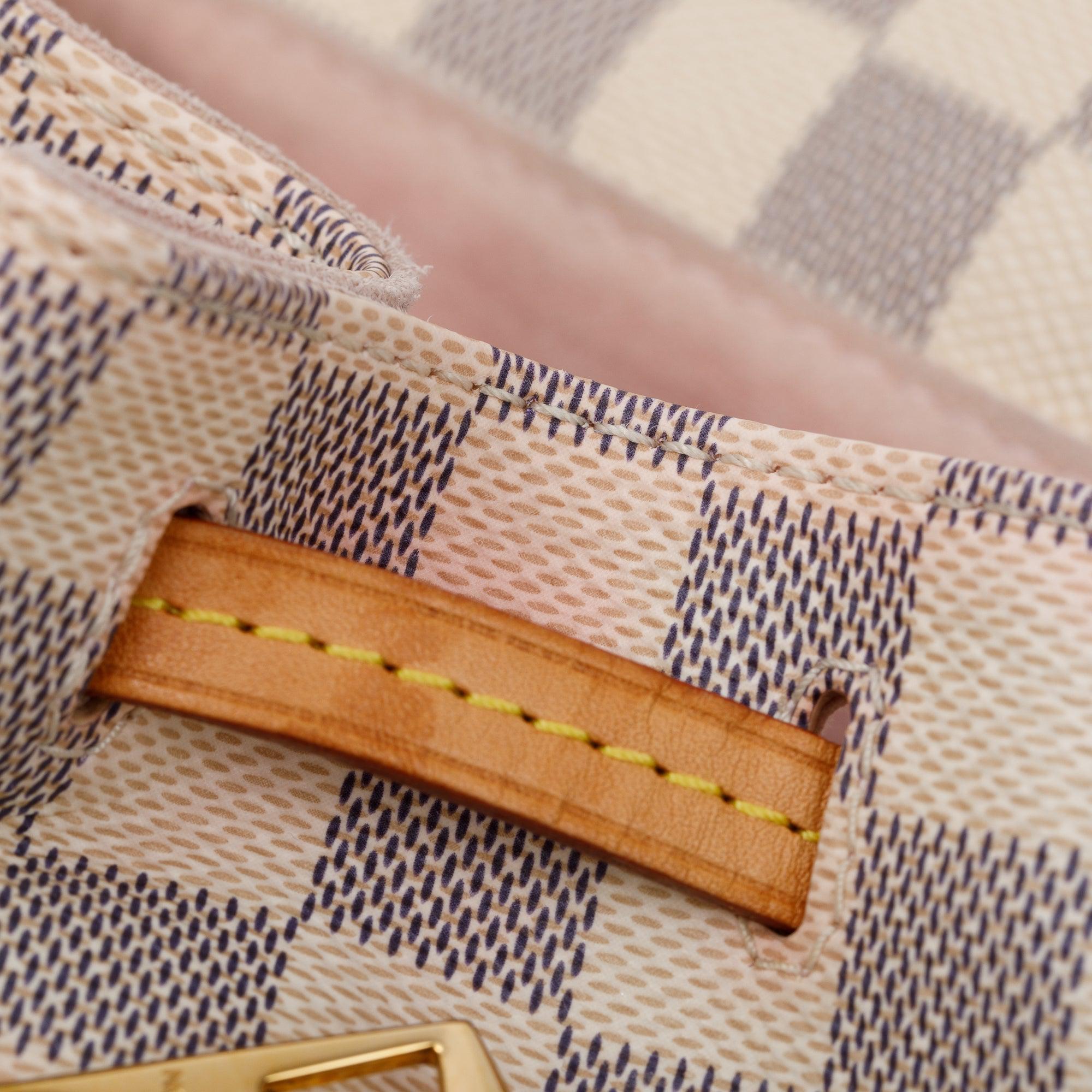 Louis Vuitton Damier Azur Sperone BB Backpack w/ Receipt