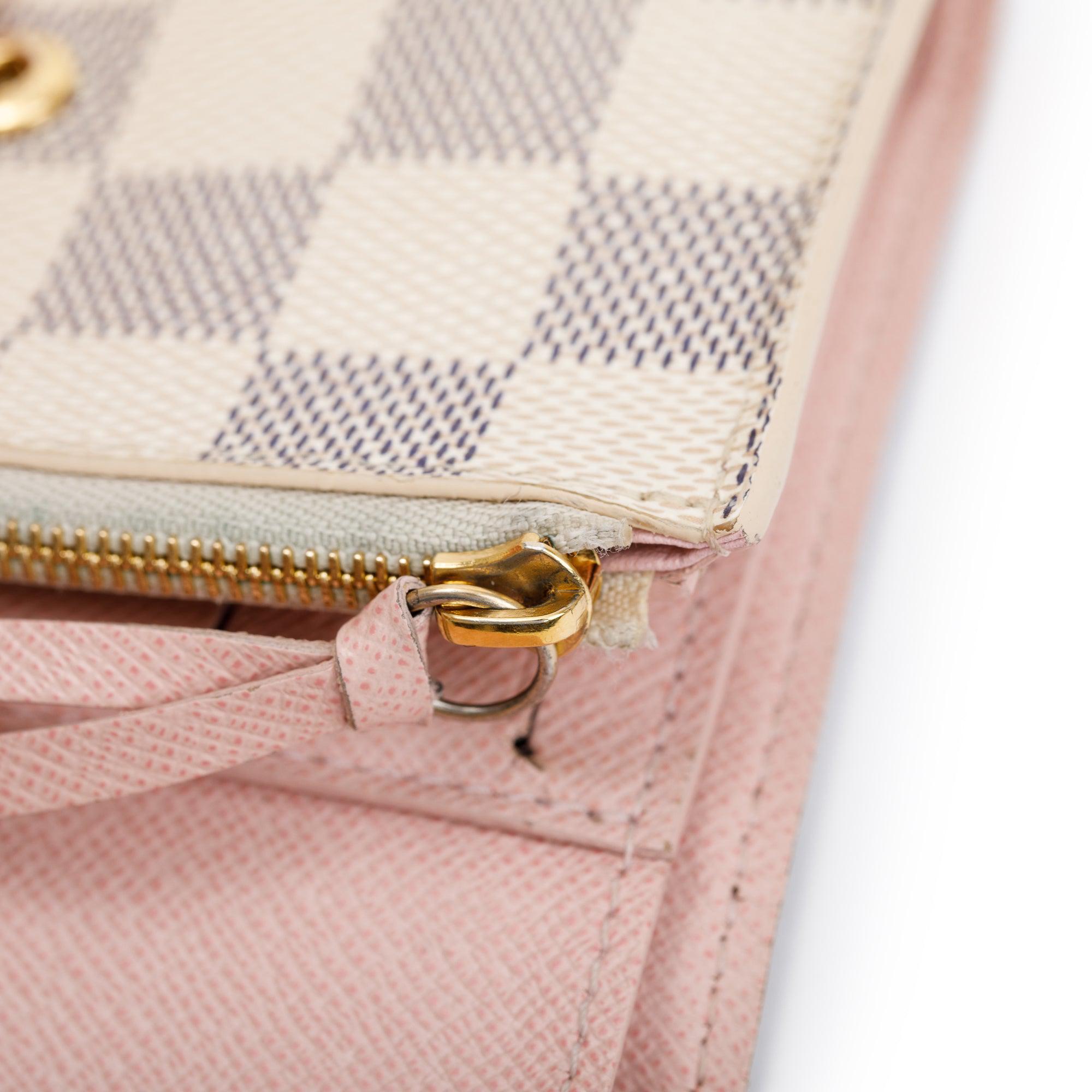 Louis Vuitton Damier Azur Victorine Wallet w/ Box