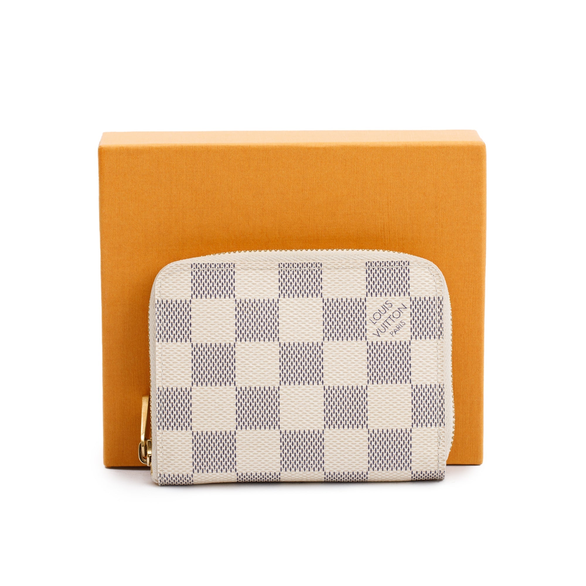 Louis Vuitton Damier Azur Zippy Coin Purse w/ Box