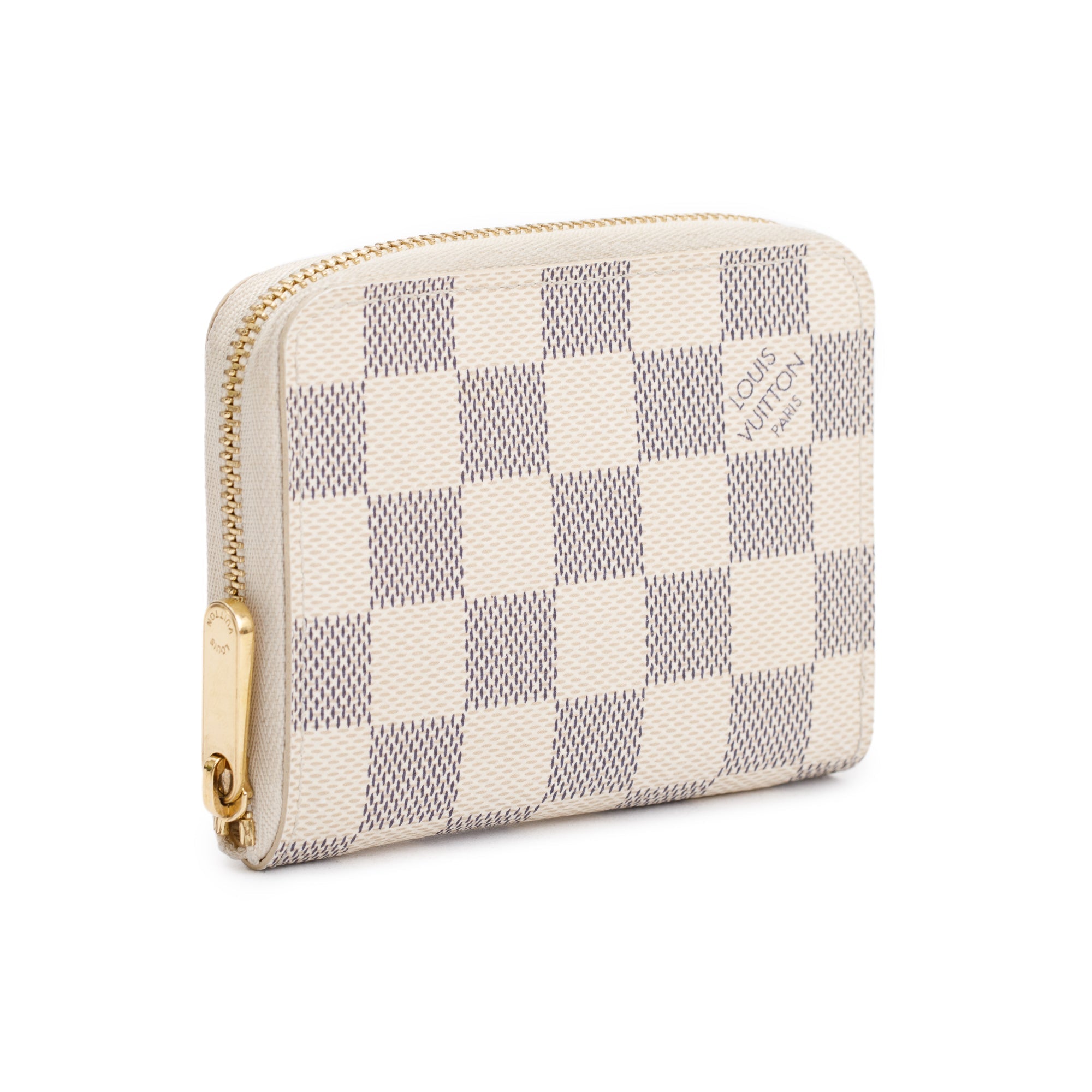 Louis Vuitton Damier Azur Zippy Coin Purse w/ Box