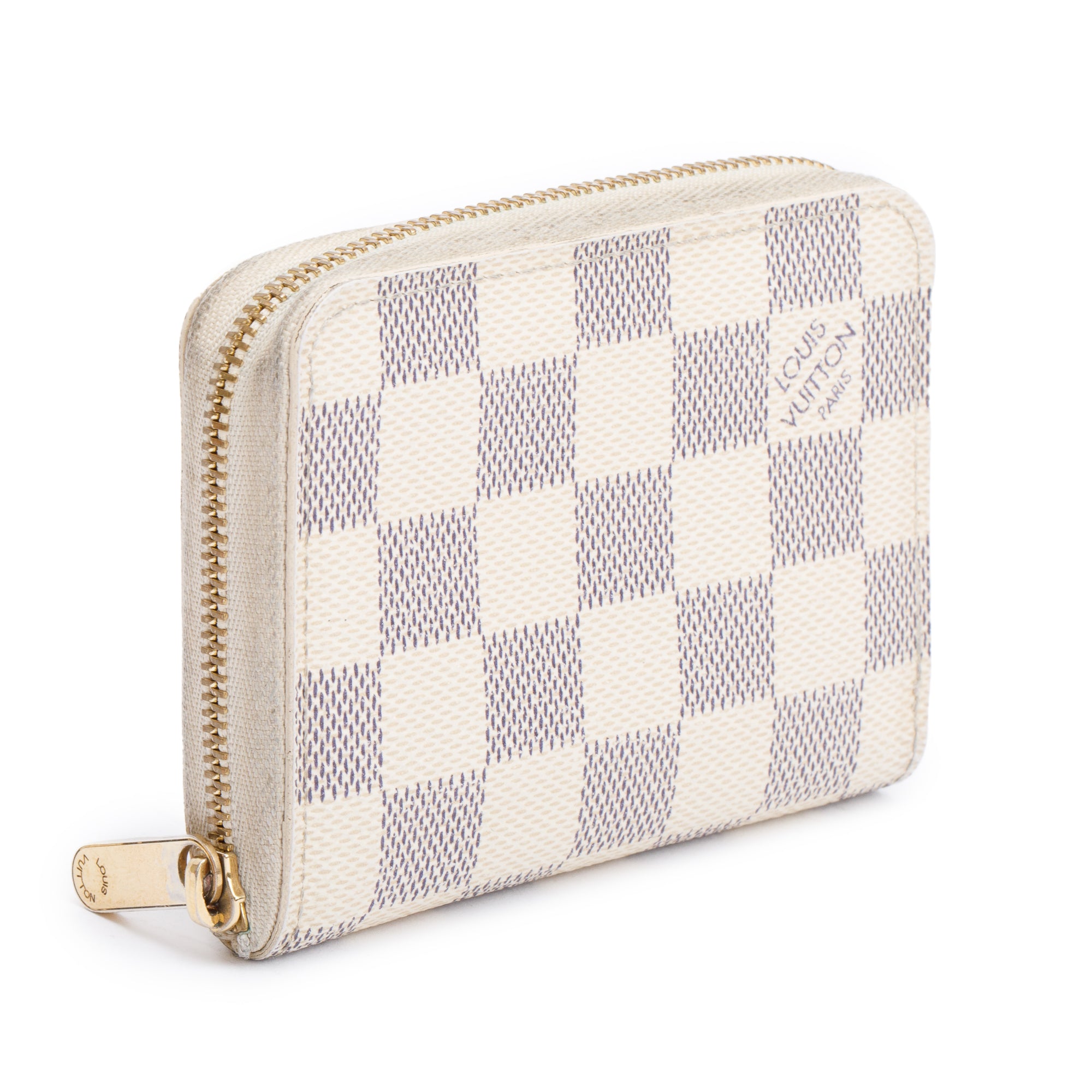 Louis Vuitton Damier Azur Zippy Coin Purse w/ Box