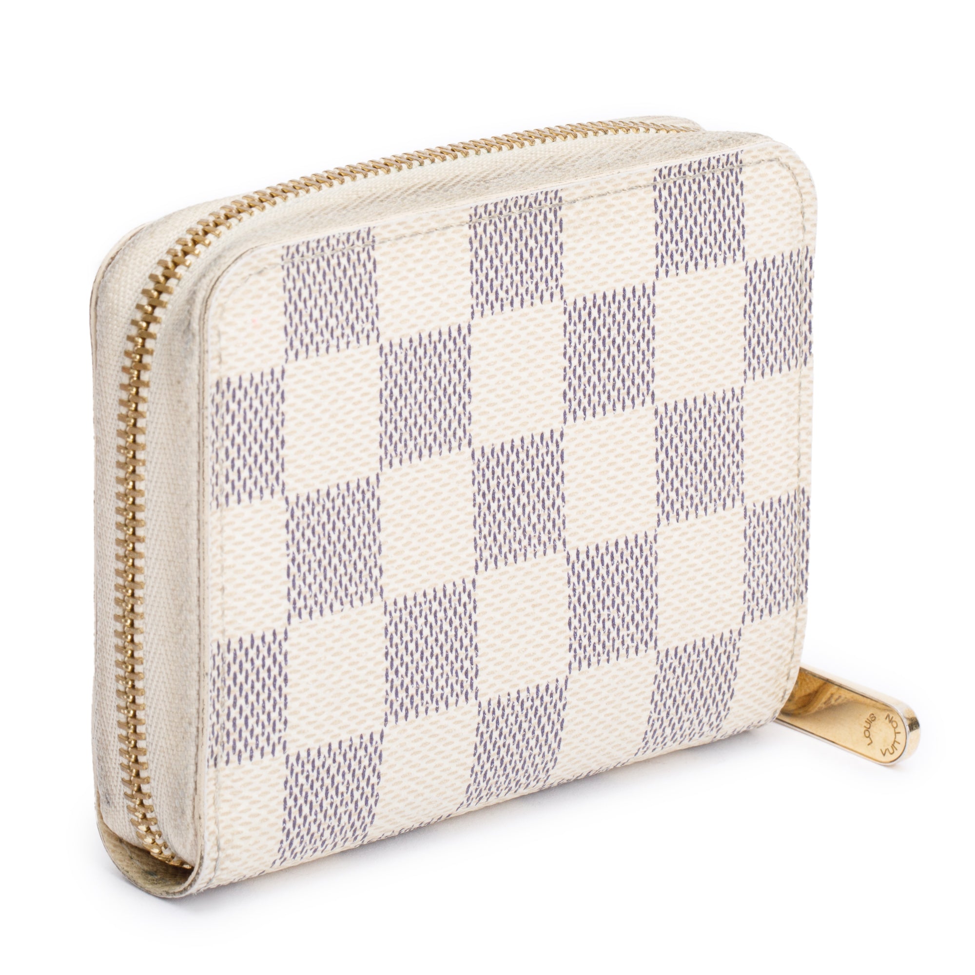 Louis Vuitton Damier Azur Zippy Coin Purse w/ Box